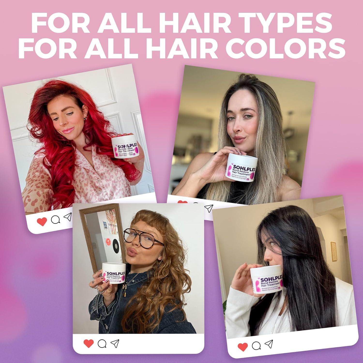 Tratamiento SOHLPLEX Bond Revive & Restore 200ml - Cabello Seco y Dañado