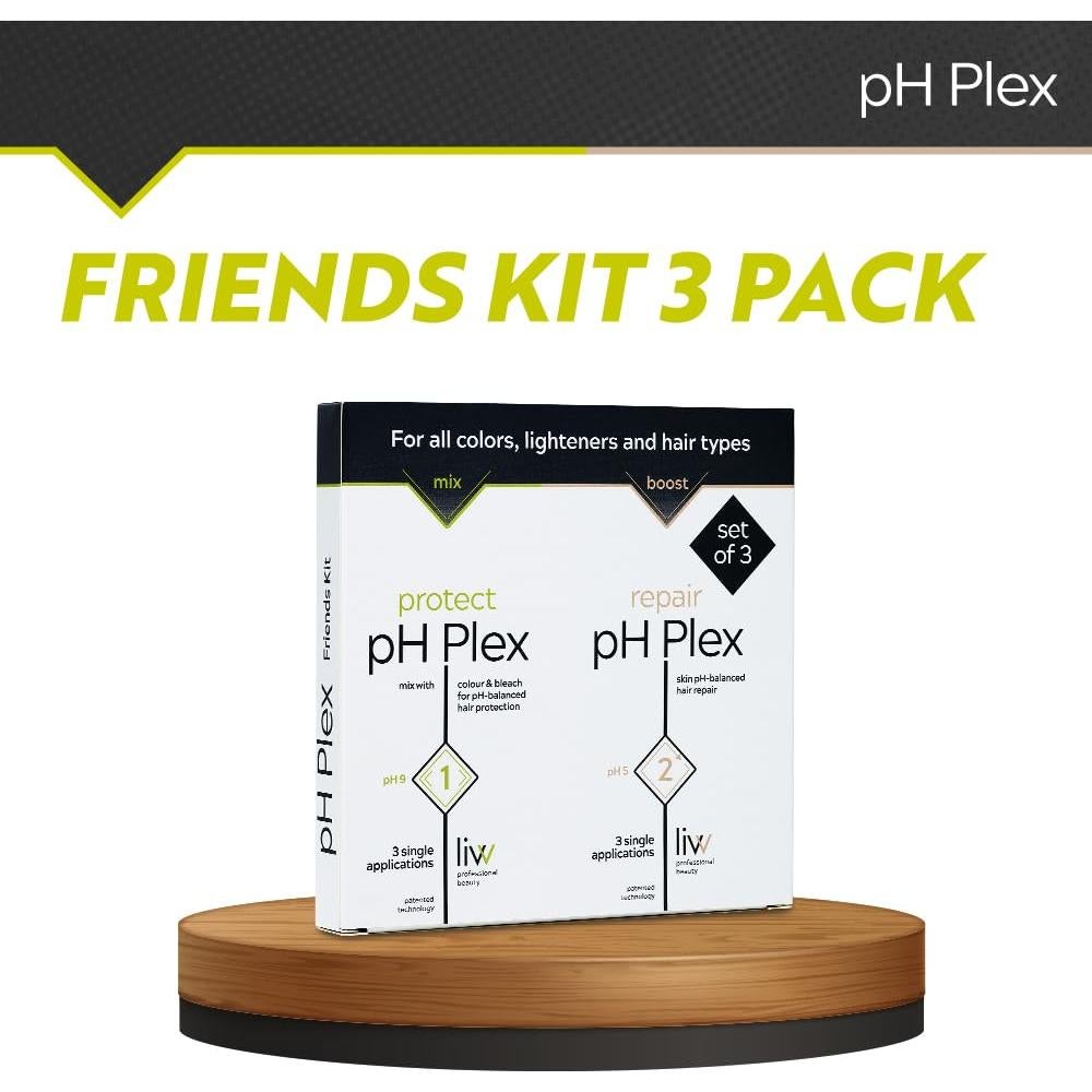 Kit de Tratamiento Capilar LIW pH Plex 1&2 - Protección y Reparación