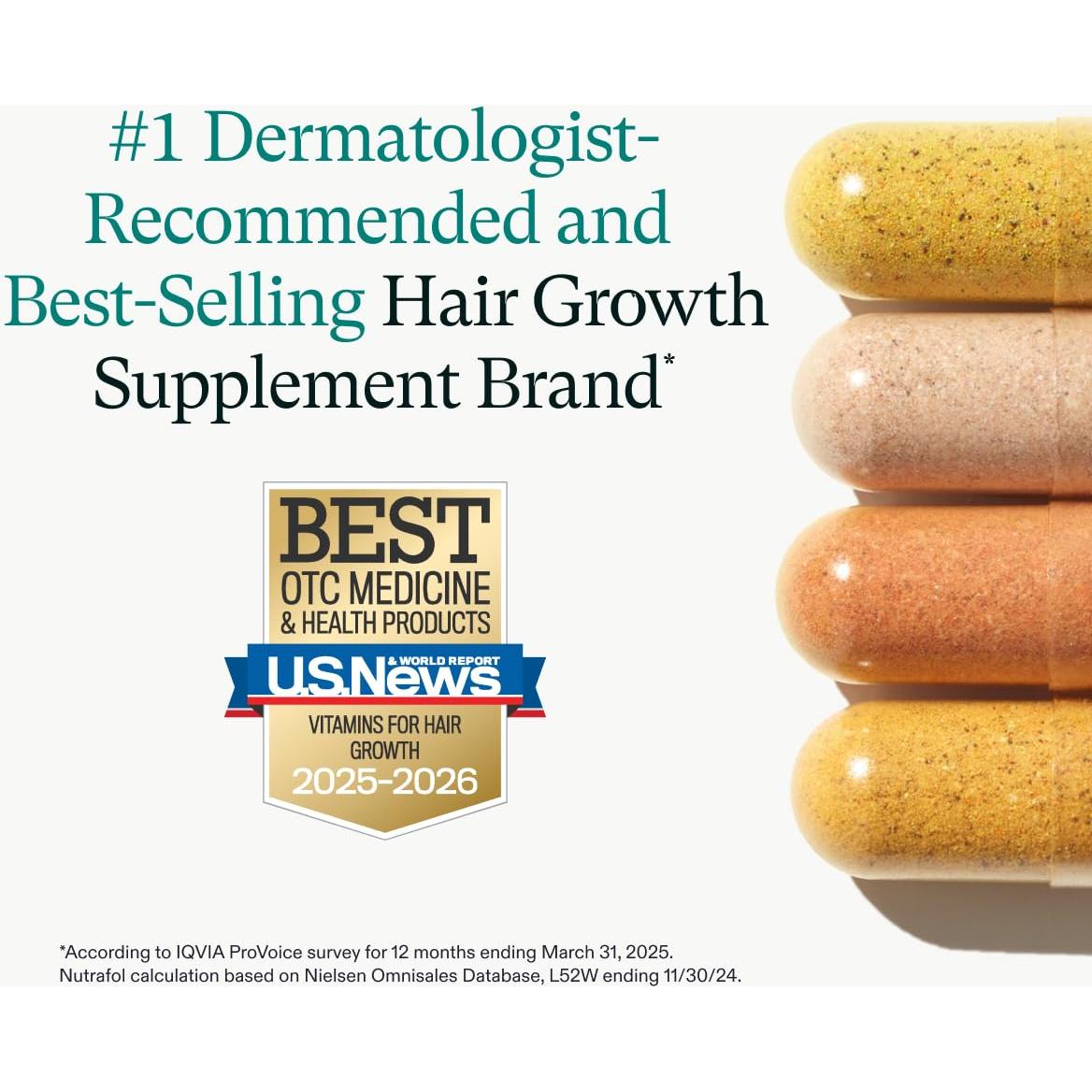 Suplemento Capilar Nutrafol Postparto 30 Cápsulas - Crecimiento y Grosor