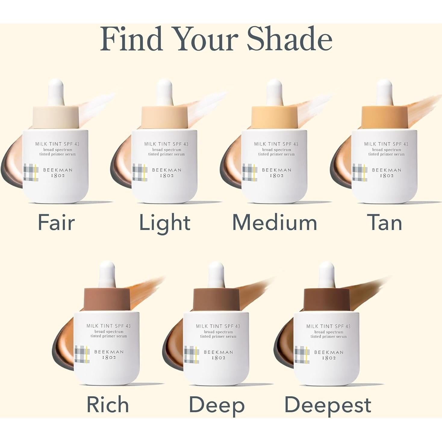 Beekman 1802 Tinte de Leche Primer Facial SPF 43 - 28.35 g