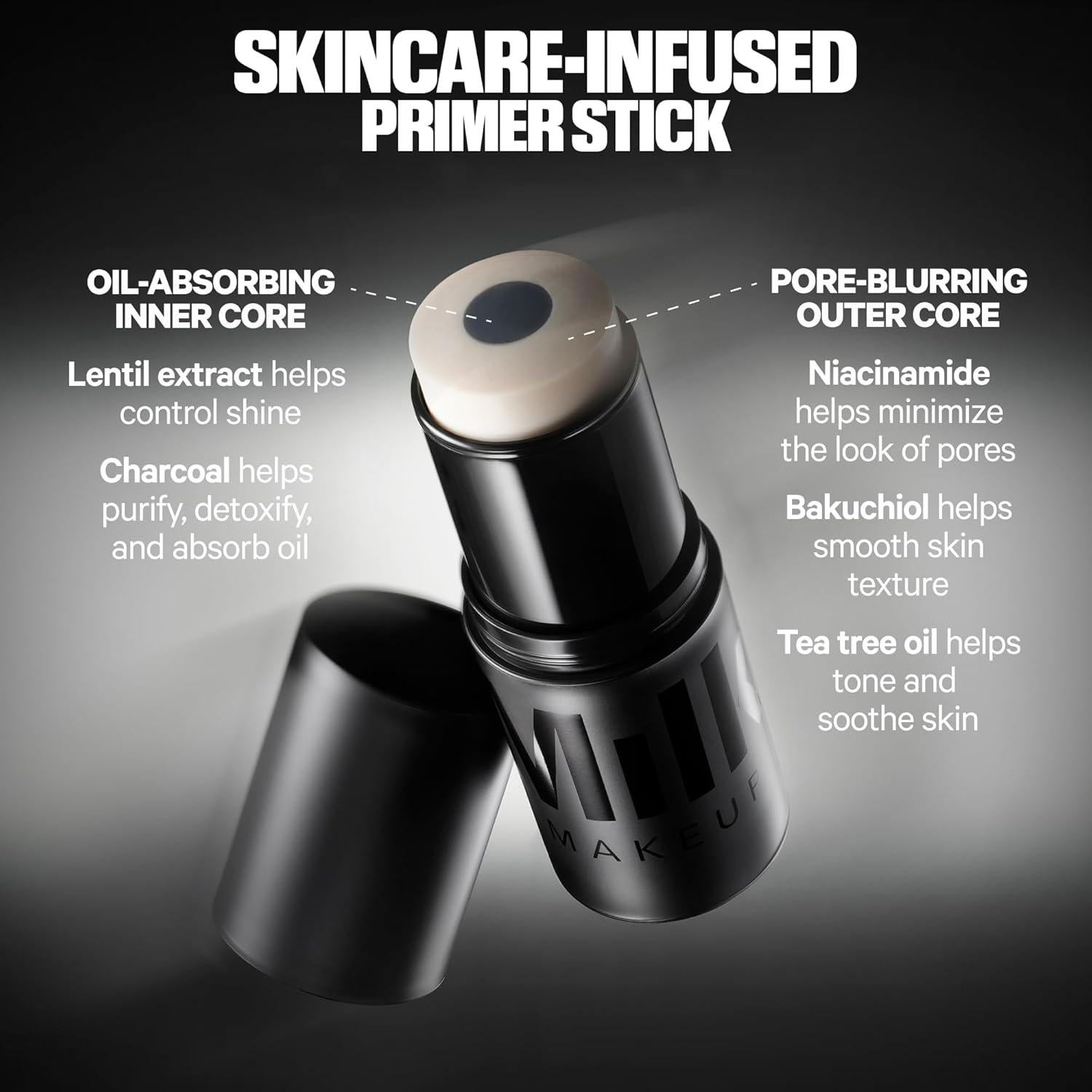 Barra Matte Difusora Milk Makeup Pore Eclipse 12.5g - Controla Brillo