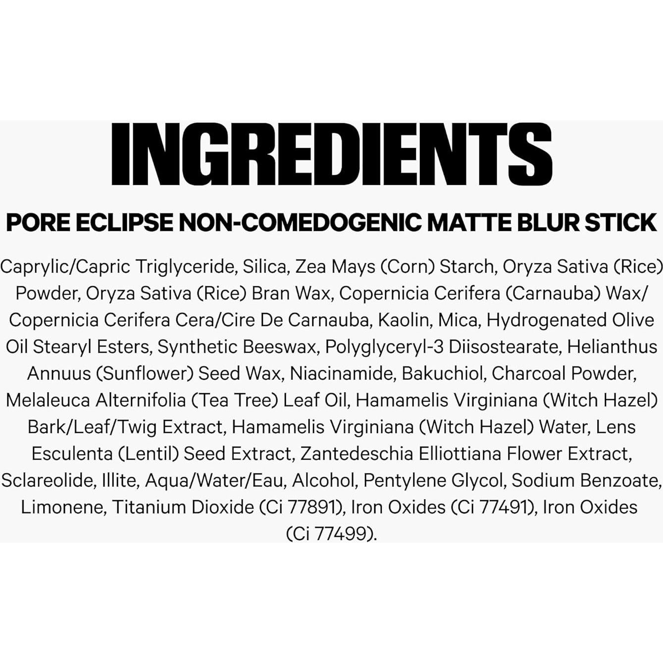 Barra Matte Difusora Milk Makeup Pore Eclipse 12.5g - Controla Brillo