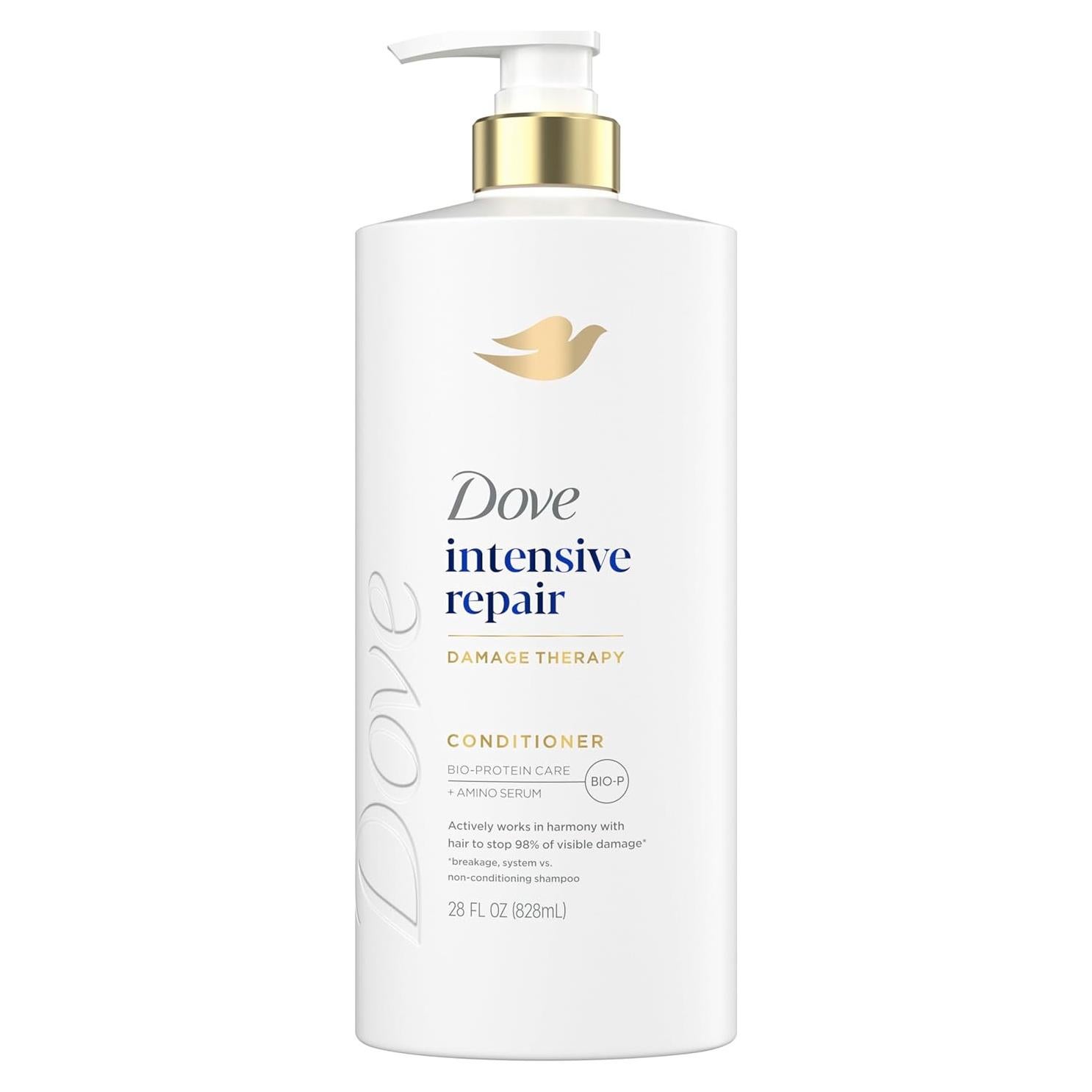 Acondicionador Dove Reparación Intensiva 828 ml para Cabello Dañado