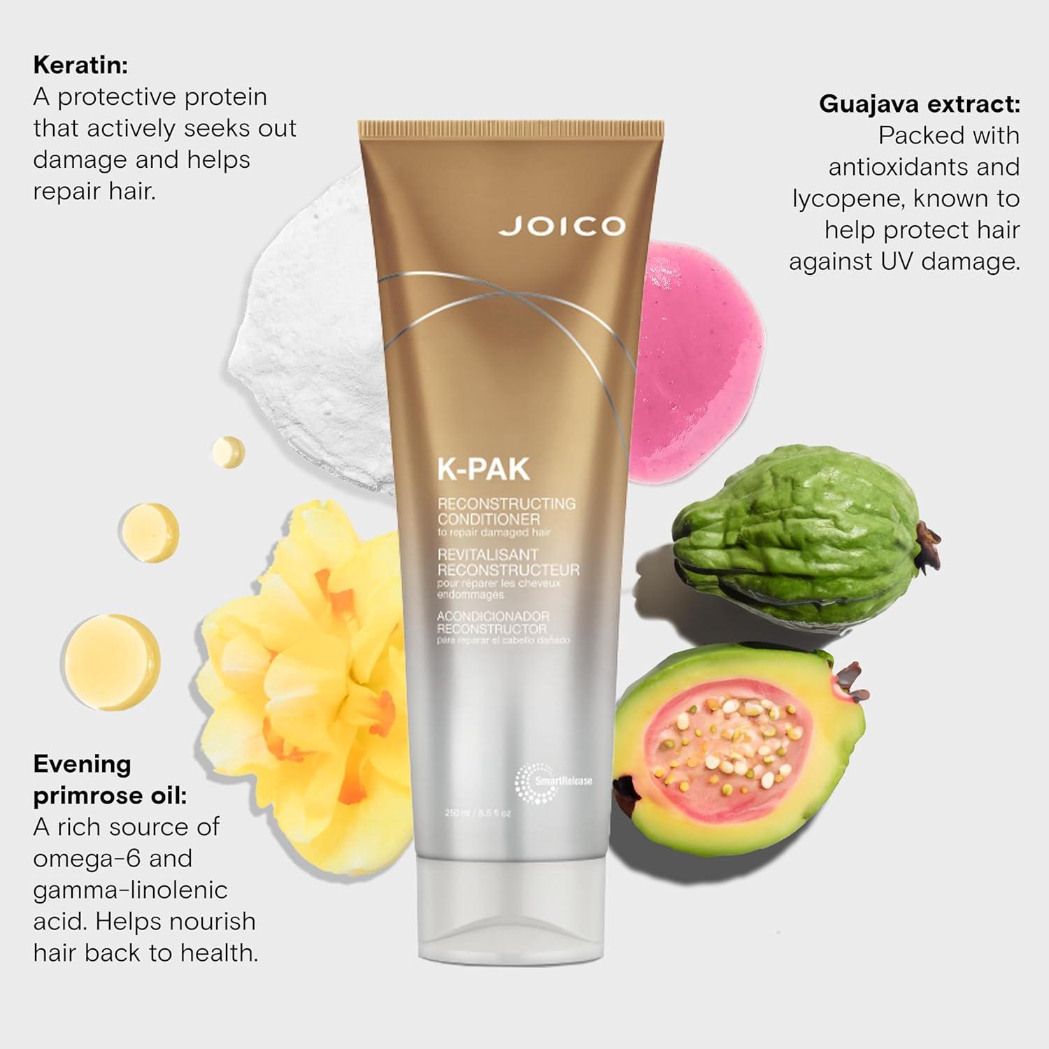 Acondicionador Reconstruyente Joico K-PAK 250 ml - Brillo y Suavidad