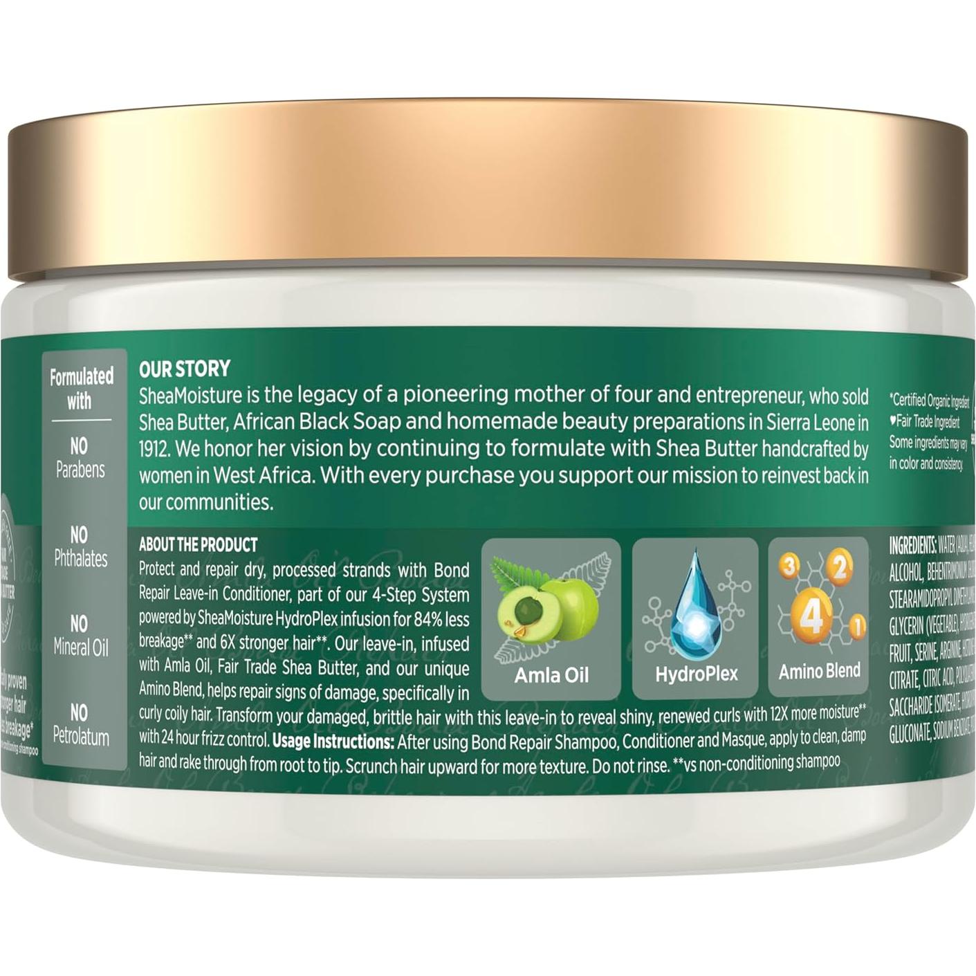 Acondicionador Sin Enjuague SheaMoisture Bond Repair 226g