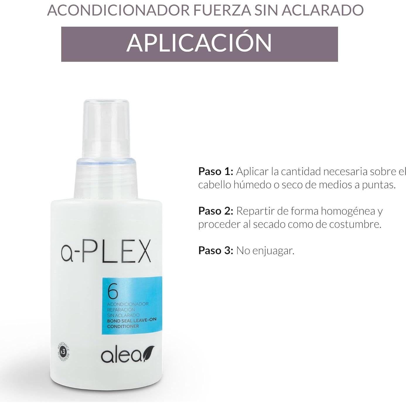 Acondicionador Sin Enjuague Alea A-Plex N°6 250 ml Antifrizz