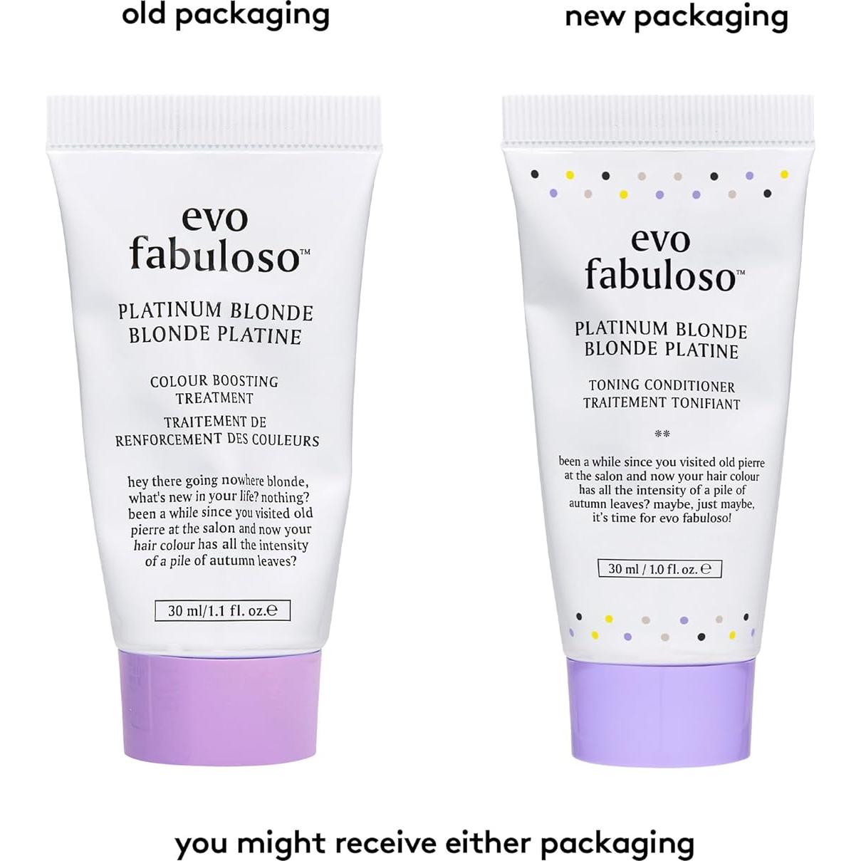 Acondicionador Tonificante EVO Fabuloso 30ml - Cabello Colorido