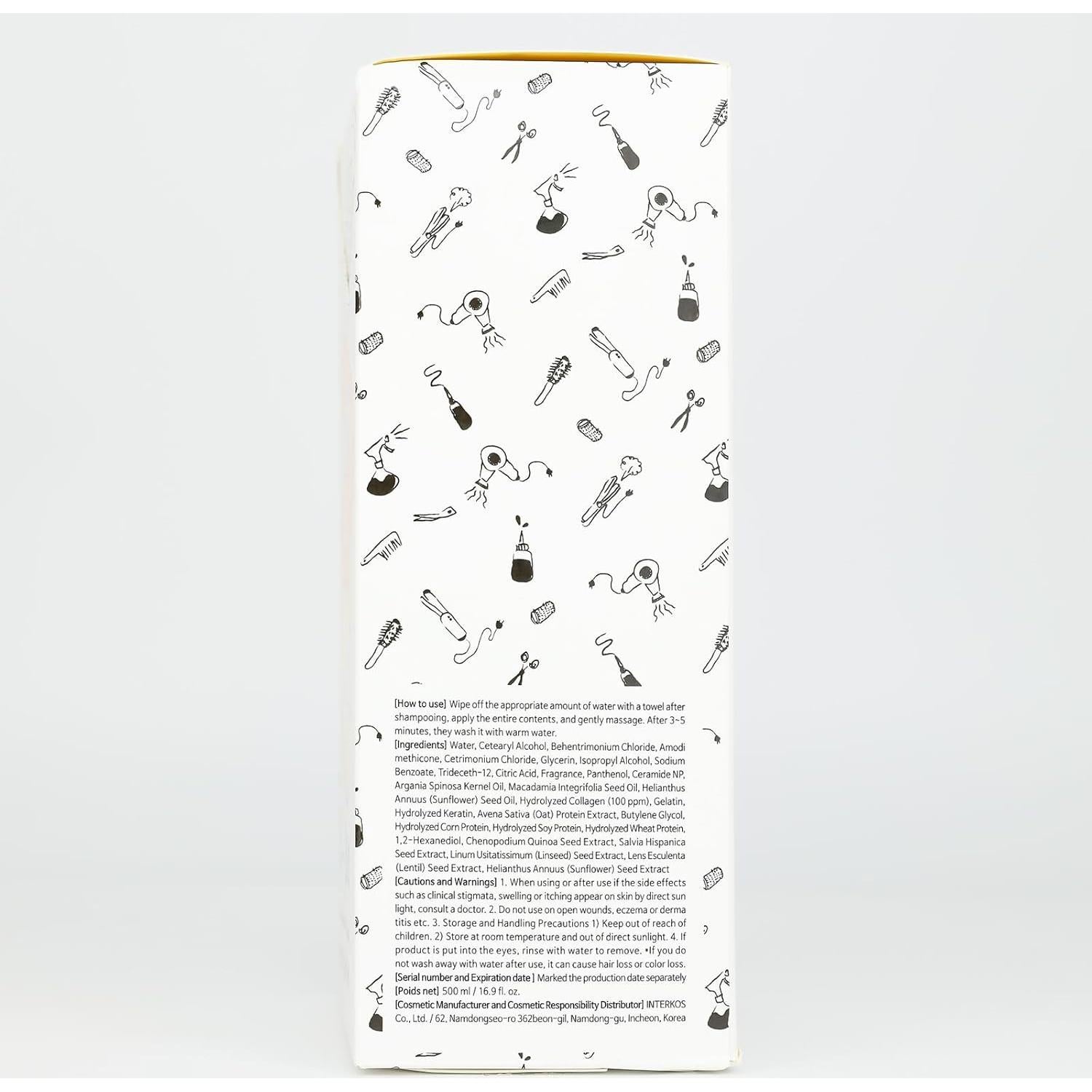 Acondicionador Hidratante Elizavecca Colágeno 500ml