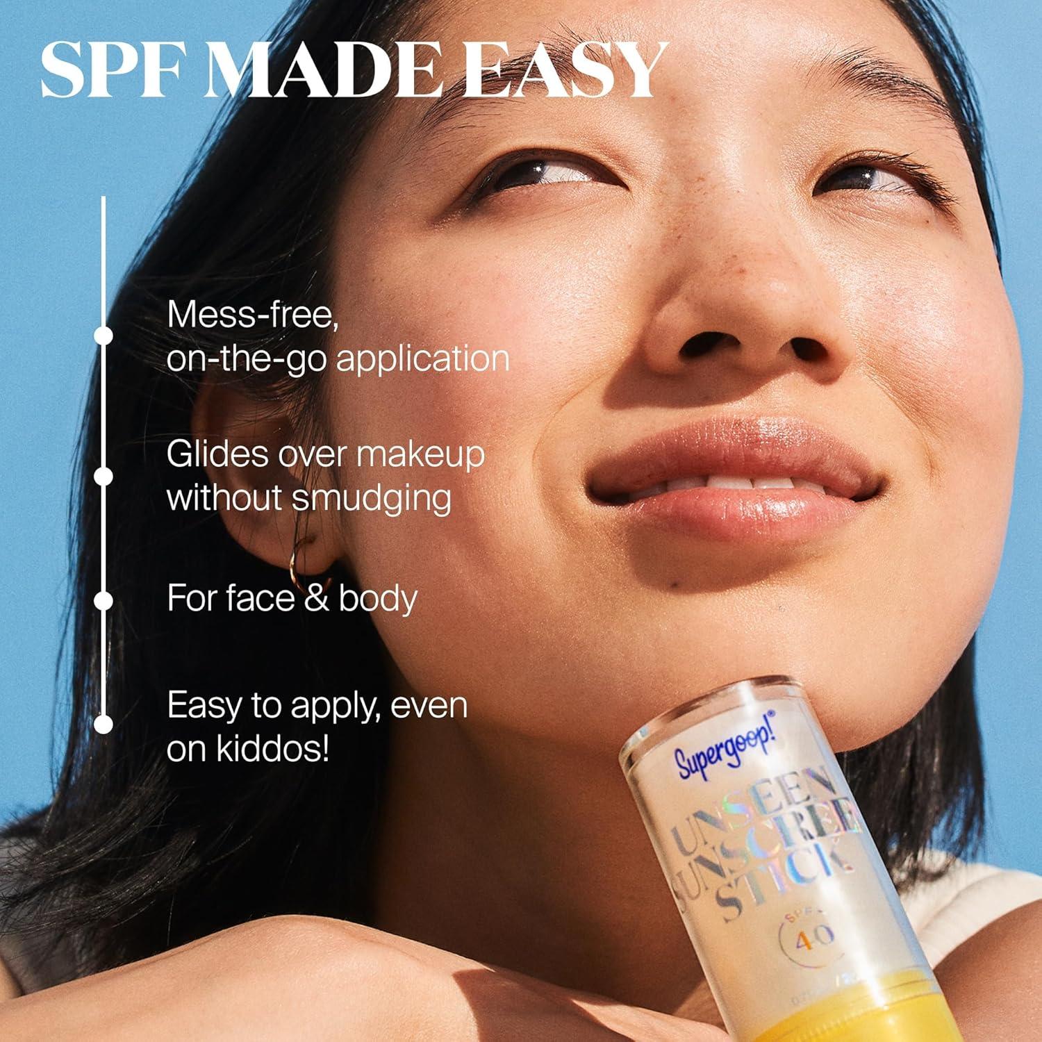 Protector Solar Invisible SPF 40 Supergoop! 20.9 ml - Facial