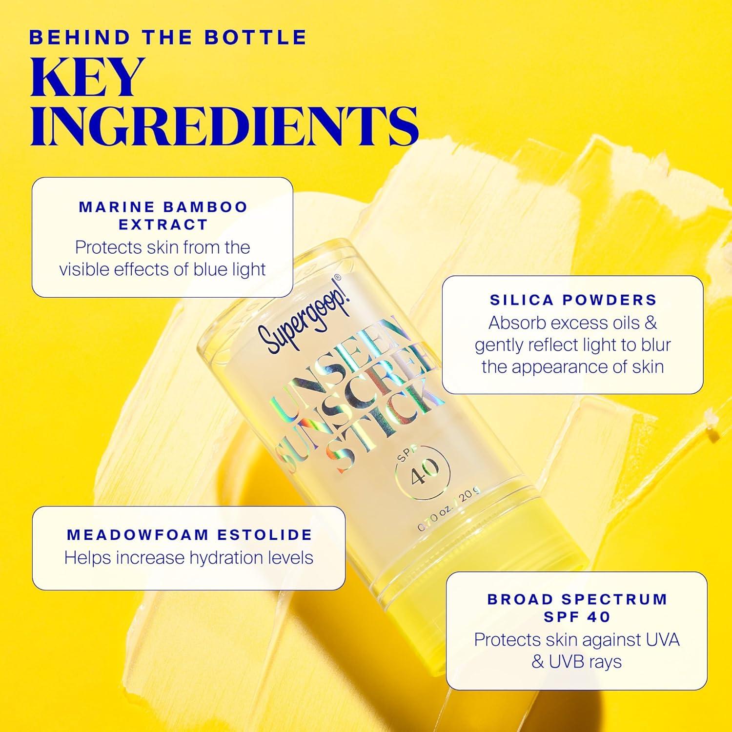 Protector Solar Invisible SPF 40 Supergoop! 20.9 ml - Facial