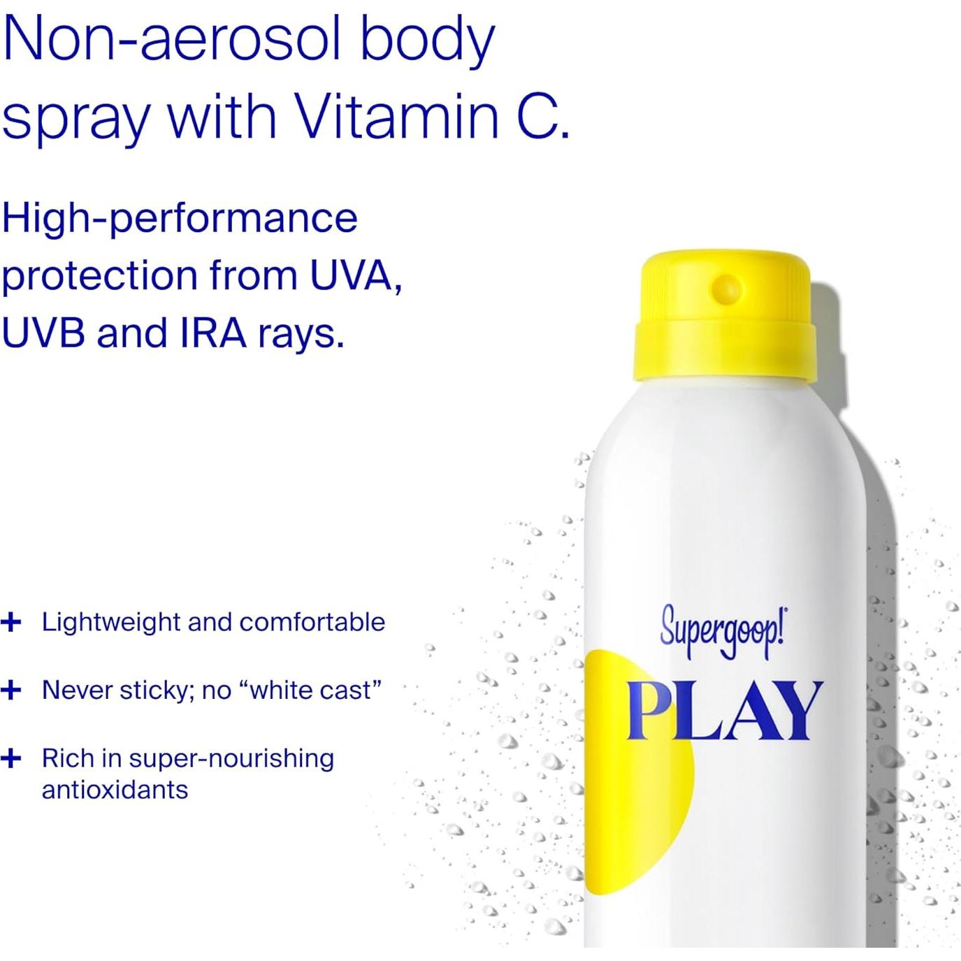 Rocío Corporal Antioxidante Supergoop! PLAY SPF 50 - 88.7 ml