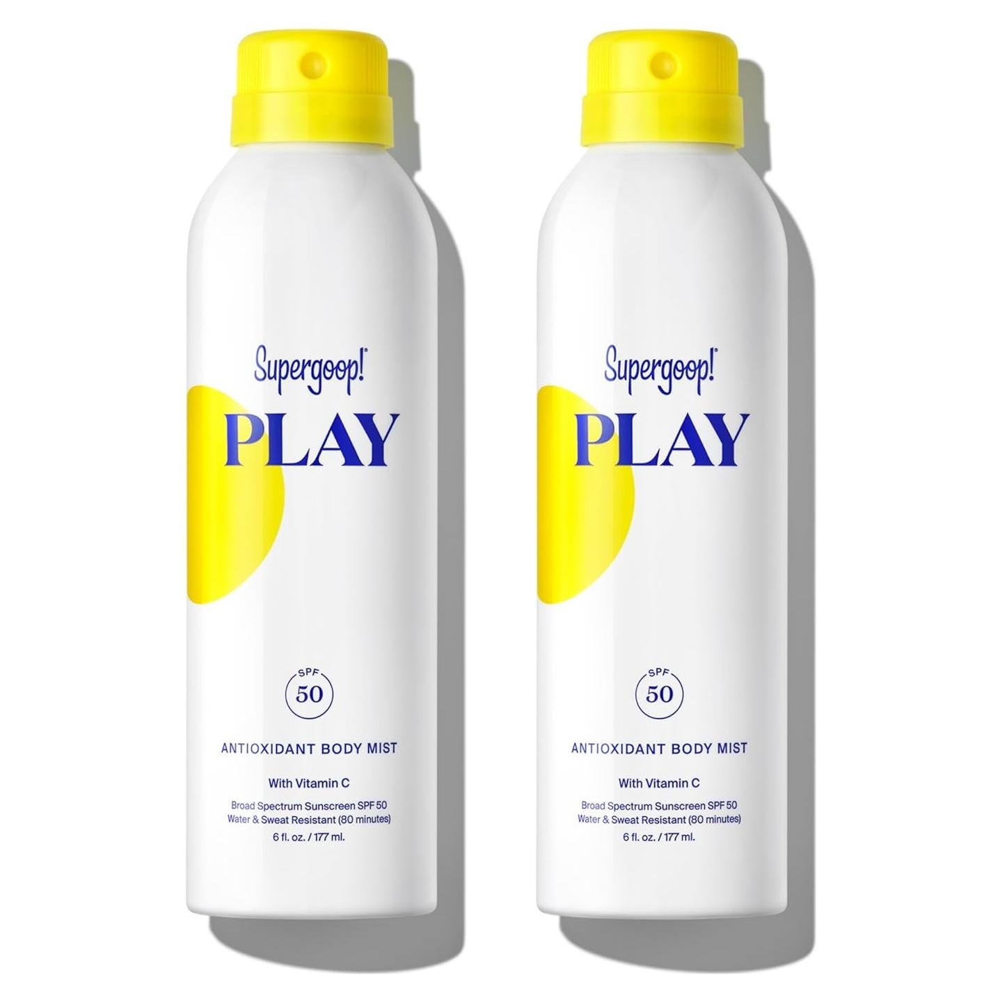 Rocío Corporal Antioxidante Supergoop! PLAY SPF 50 - 2 Pack