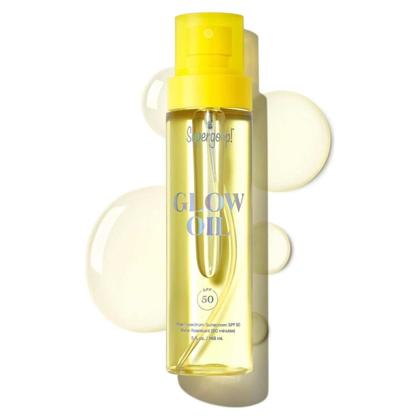 Supergoop! Aceite Brillante SPF 50 - 148 ml - Hidratante Solar