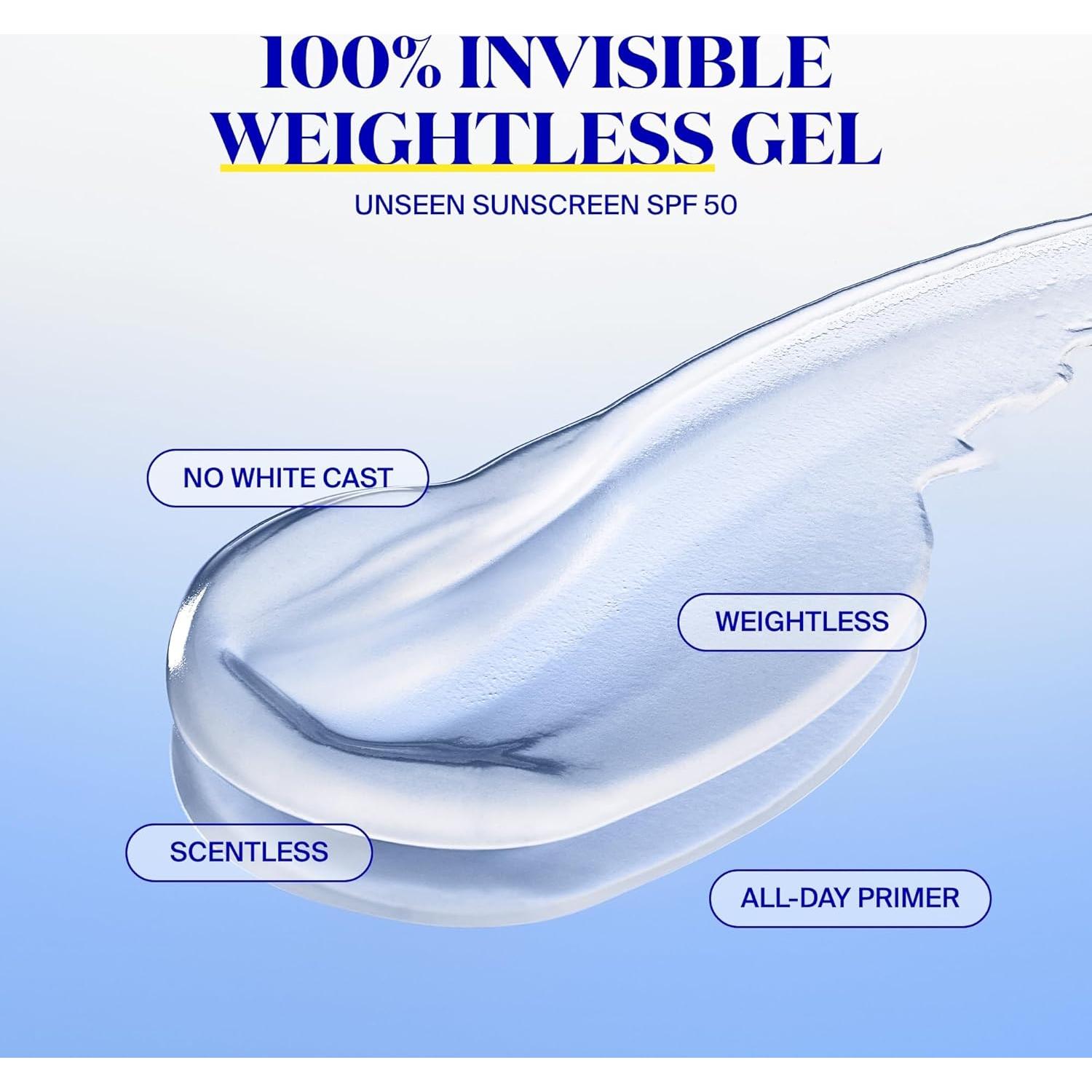 Protector Solar Invisible Supergoop! SPF 50 Facial 50 ml + SPF 40 Corporal 100 ml