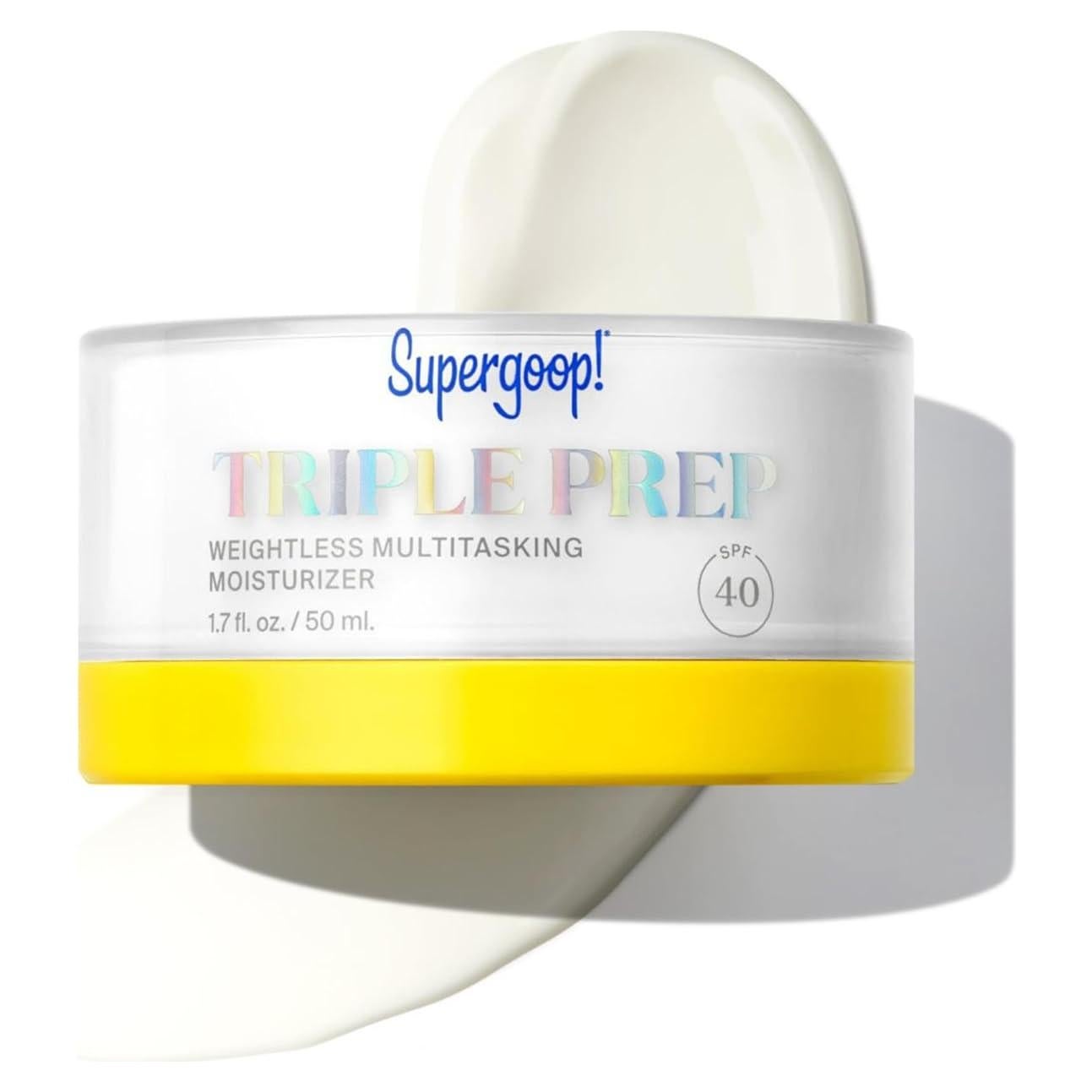 Supergoop! Triple Prep Hidratante Facial SPF 40 - 50 ml - Piel Normal a Grasa