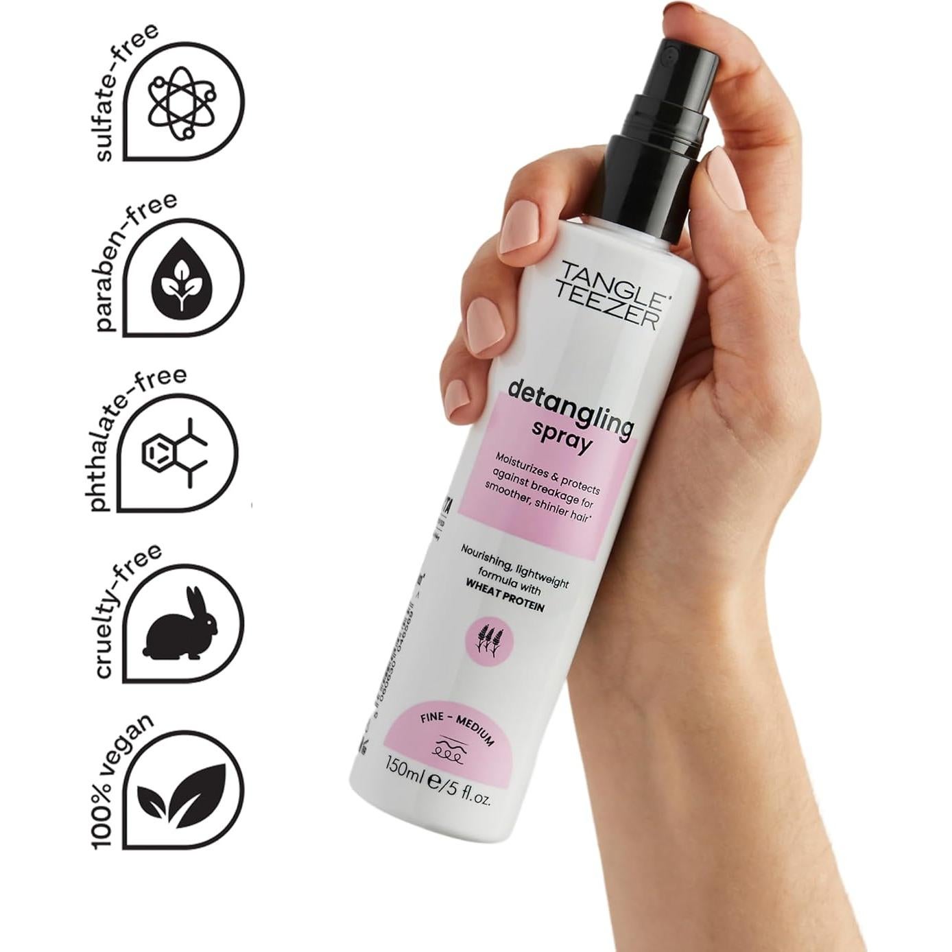 Spray Desenredante Tangle Teezer 170g - Hidrata y Fortalece