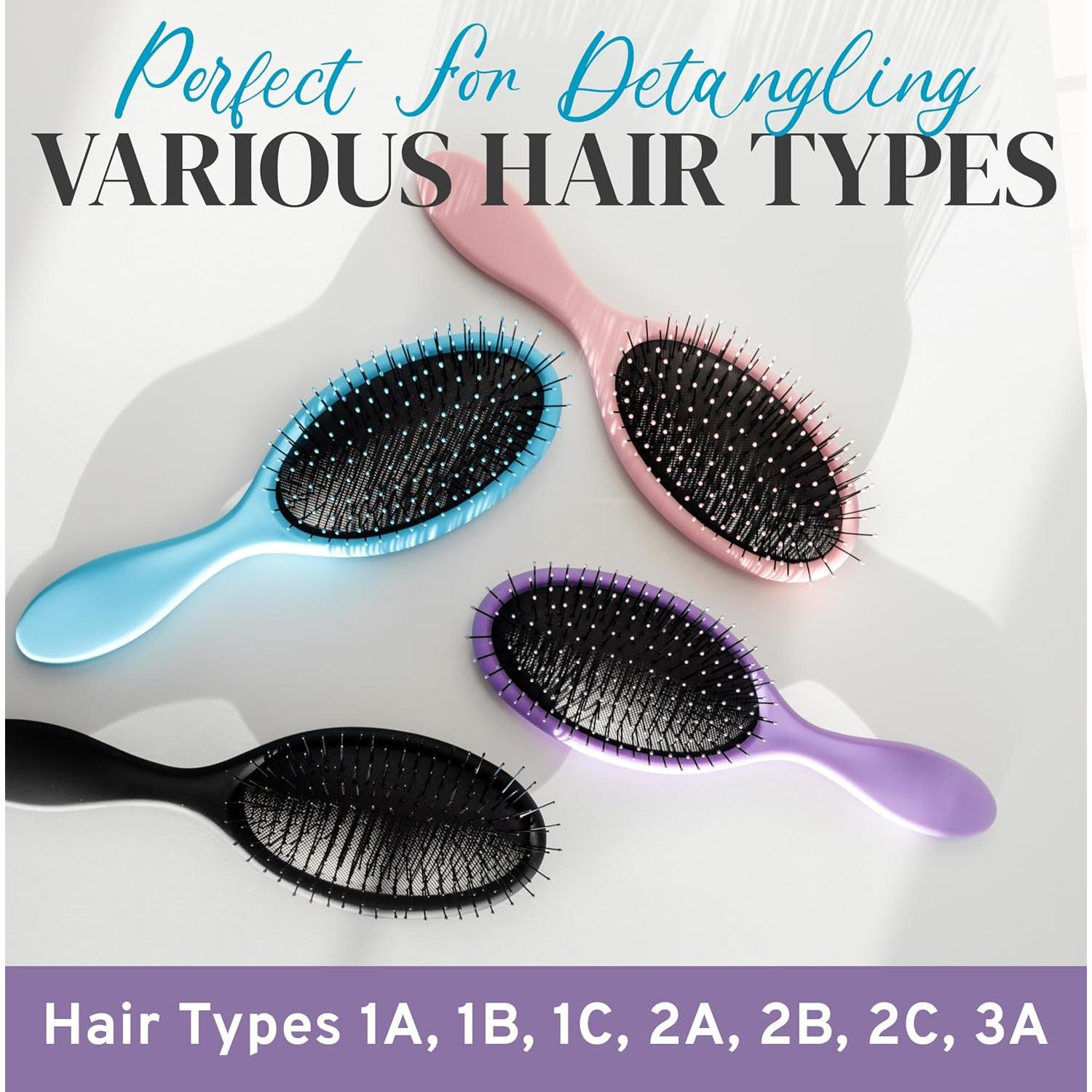 Cepillo Desenredante para Cabello Húmedo Nora Ross - Anti Quiebre