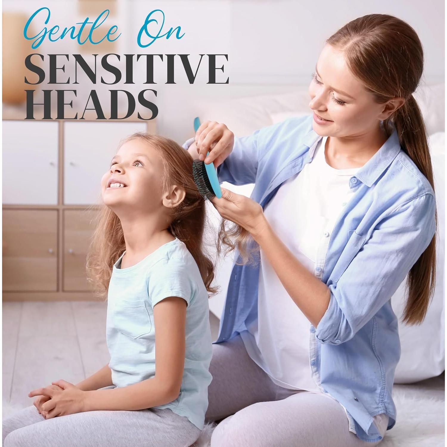 Cepillo Desenredante para Cabello Húmedo Nora Ross - Anti Quiebre