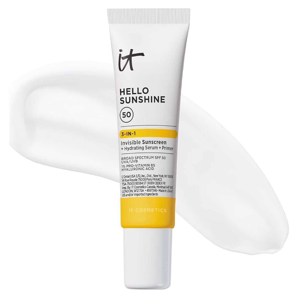 IT Cosmetics Protector Solar Invisible SPF 50 15 ml - Hidratante y Prebase