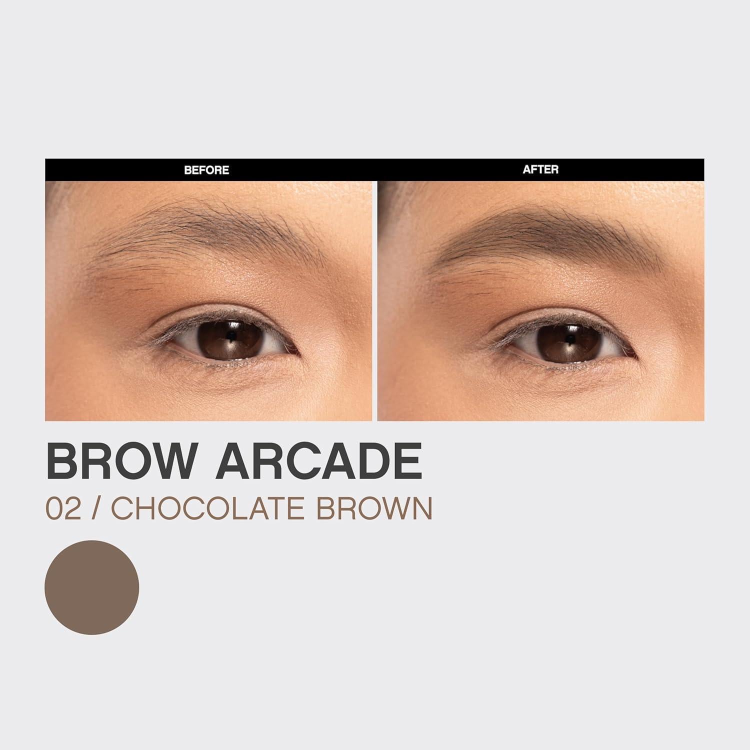 Lápiz de Cejas Vivienne Sabó Arcade - Micro Definidor Marrón Chocolate