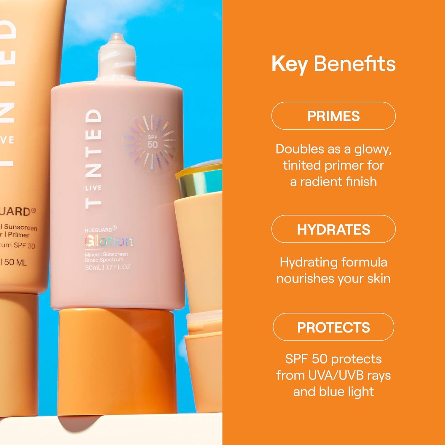 Protector Solar Mineral Live Tinted Hueguard SPF 50 14g