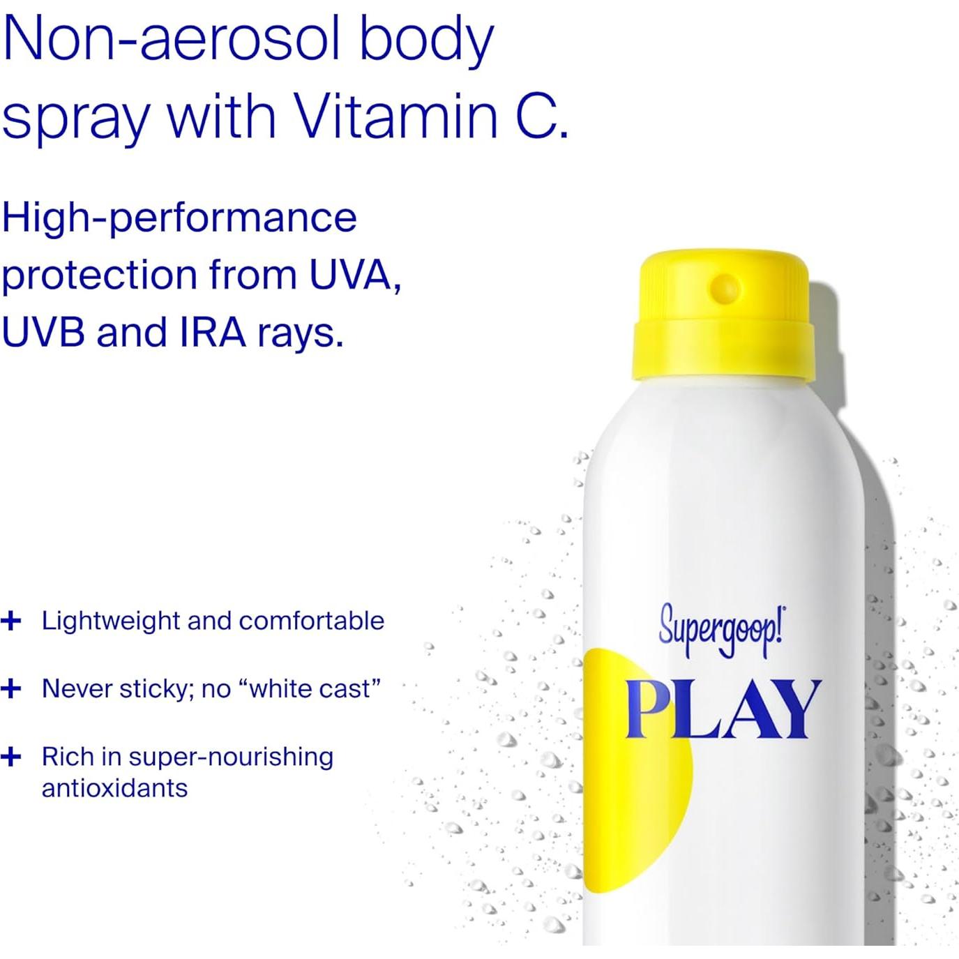 Supergoop! Paquete de Verano PLAY - Loción y Spray SPF 30