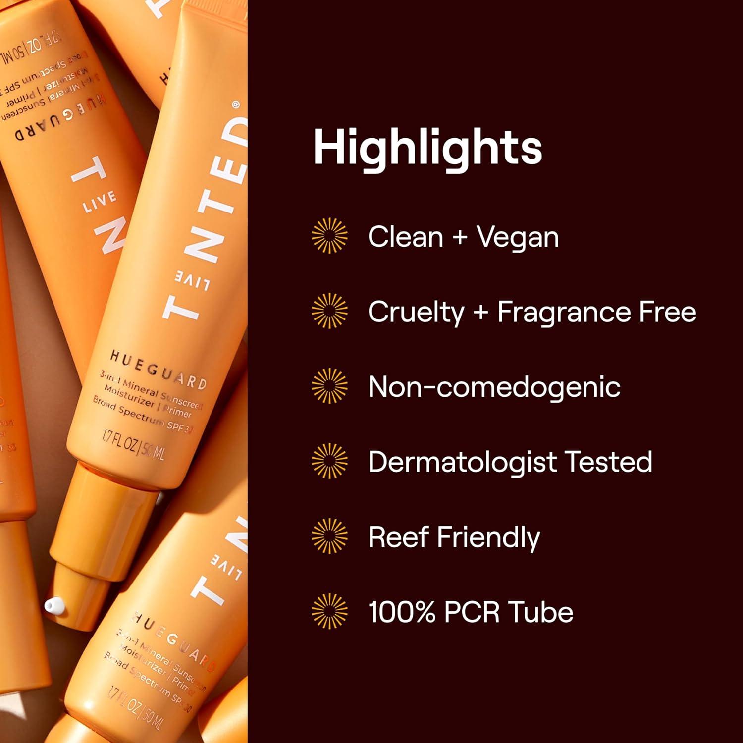 Live Tinted Hueguard Mini 3-en-1 Protector Solar SPF 30 - 14.79 ml