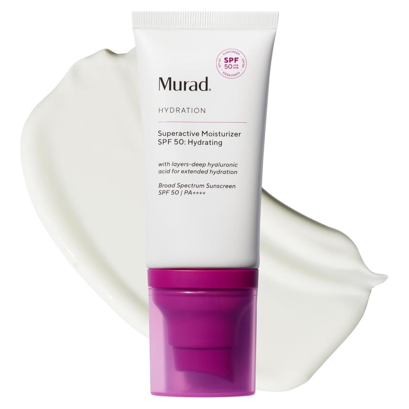 Hidratante Facial Murad SPF 50 con Ácido Hialurónico 50 ml