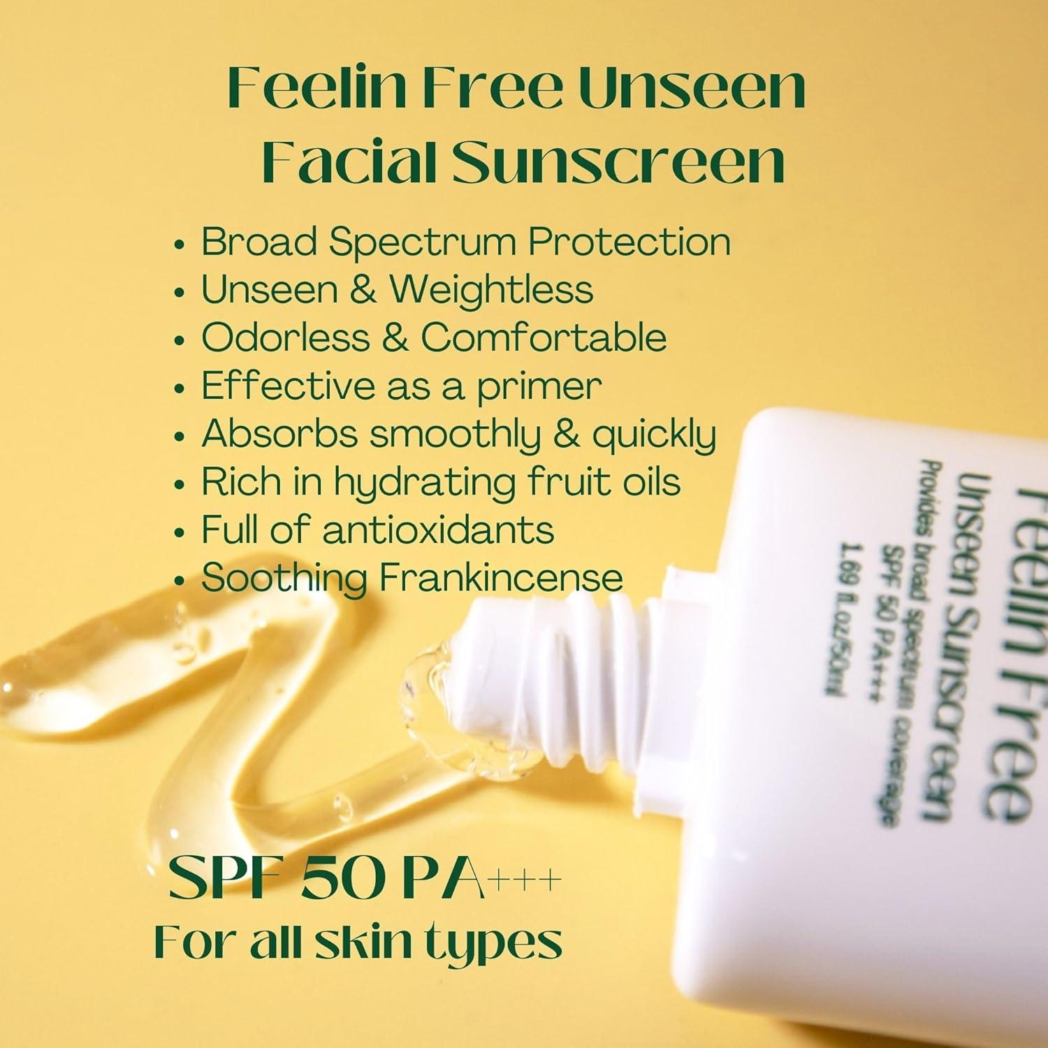 Protector Solar Invisible Feelin Free SPF 50 47.6g