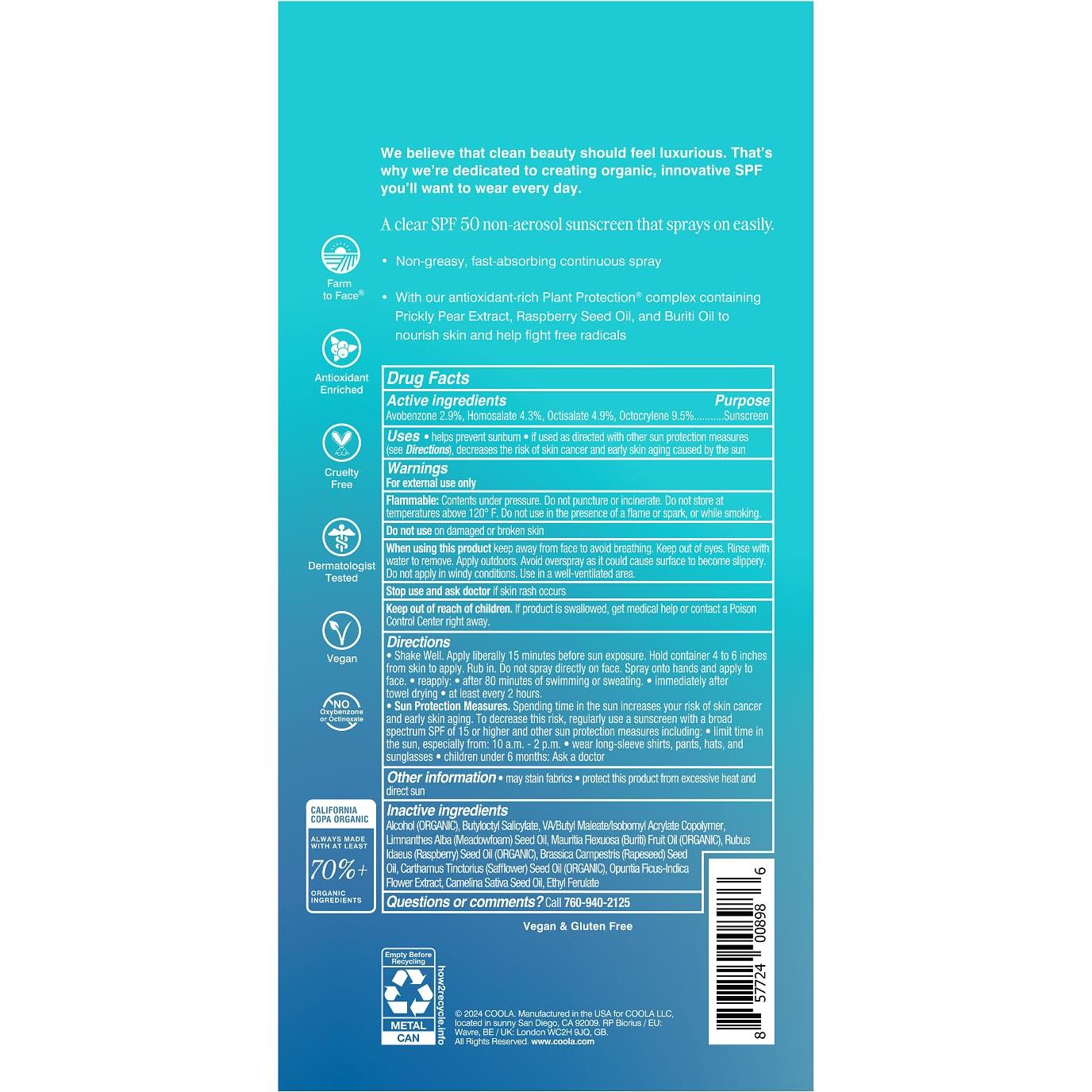 Kit Esencial de Protector Solar Coola SPF 30 y Bálsamo Labial