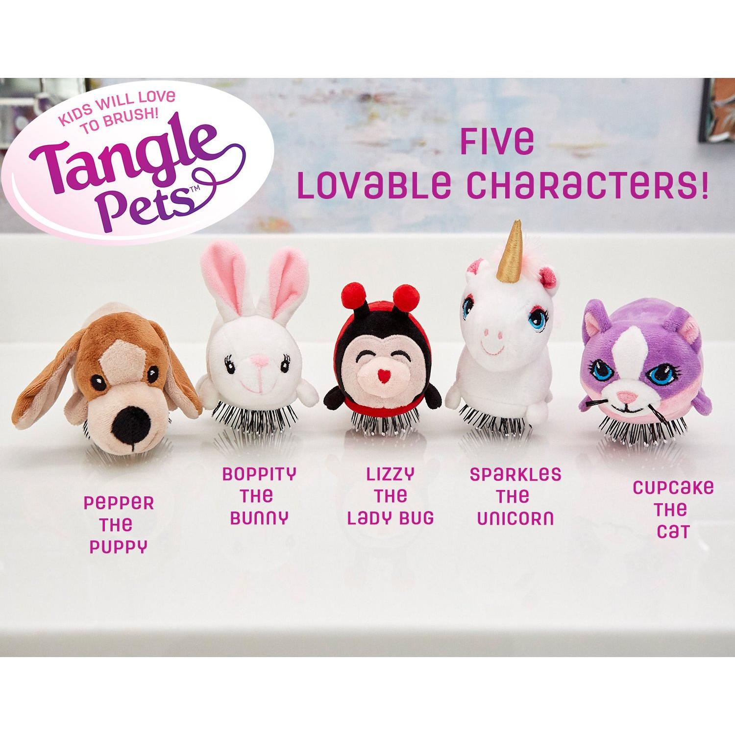 Cepillo Desenredante Tangle Pets Cupcake la Gata - 14cm