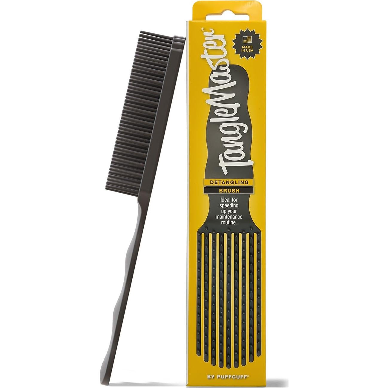 Cepillo Desenredante PuffCuff Tanglemaster para Cabello Rizado