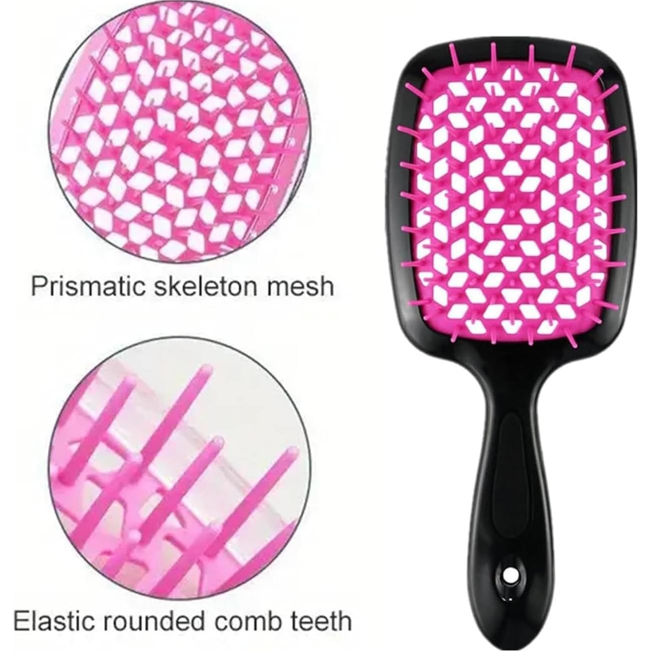 2 Cepillos Desenredantes Lixera para Cabello Rizado y Húmedo