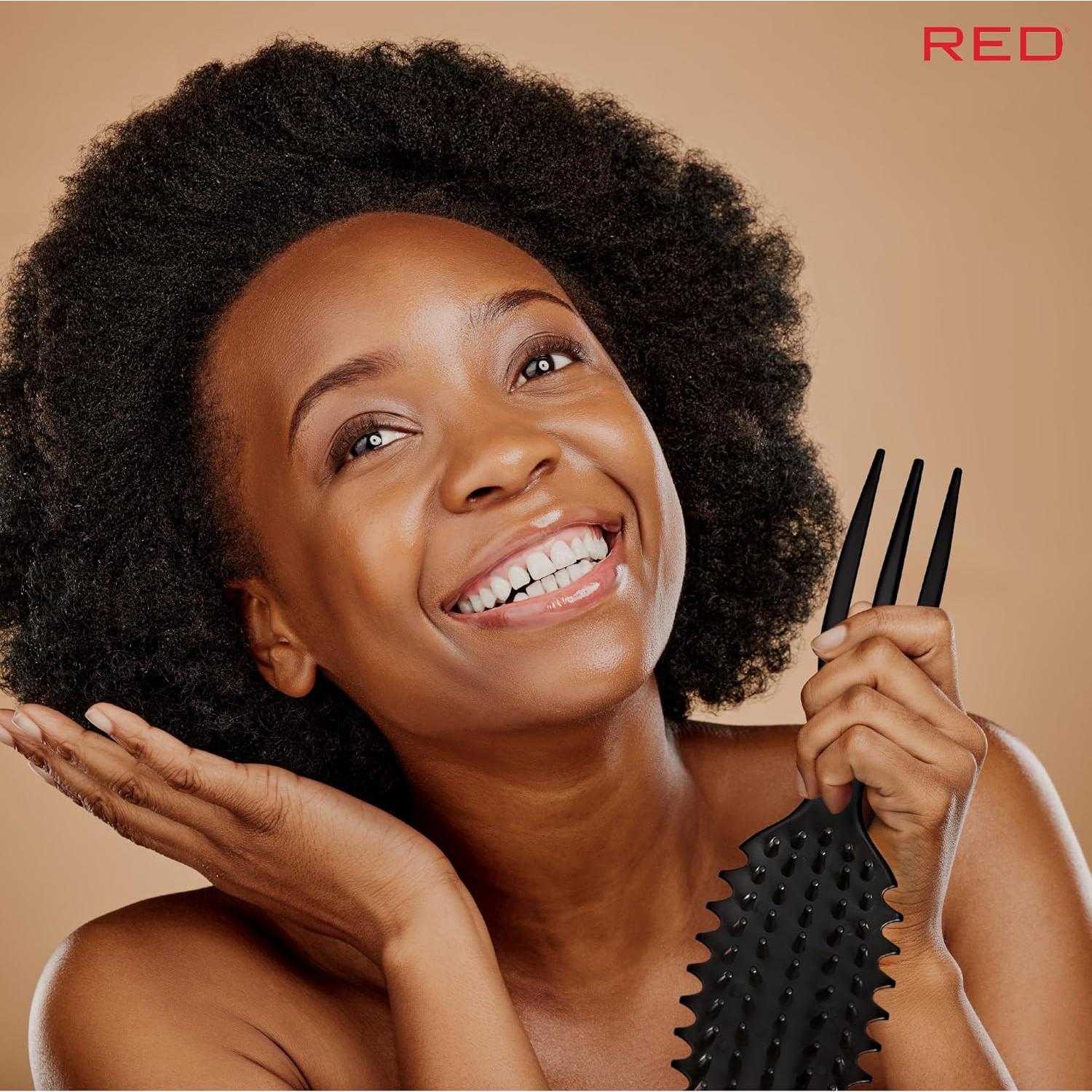 Cepillo Desenredante Curl & Care Ivy - Suave para Todo Cabello