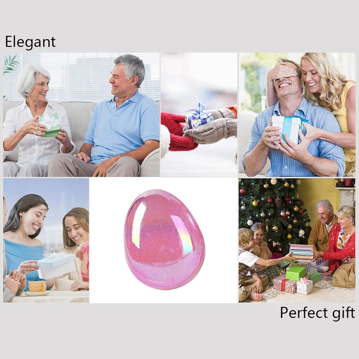 Cepillo desenredante portátil Felico rosa antiestático 9.5x7.1cm