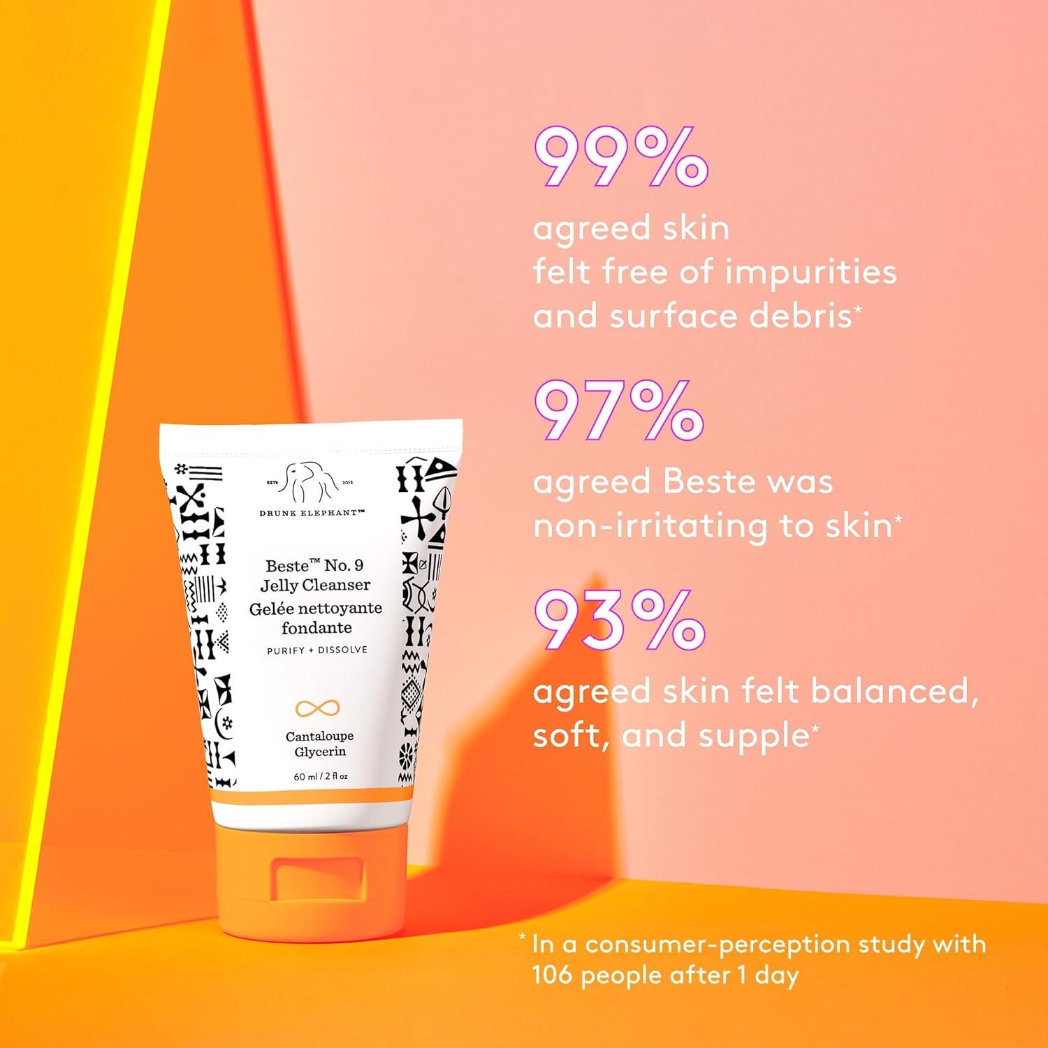 Gel Limpiador Facial Drunk Elephant Beste No. 9 - 60 ml