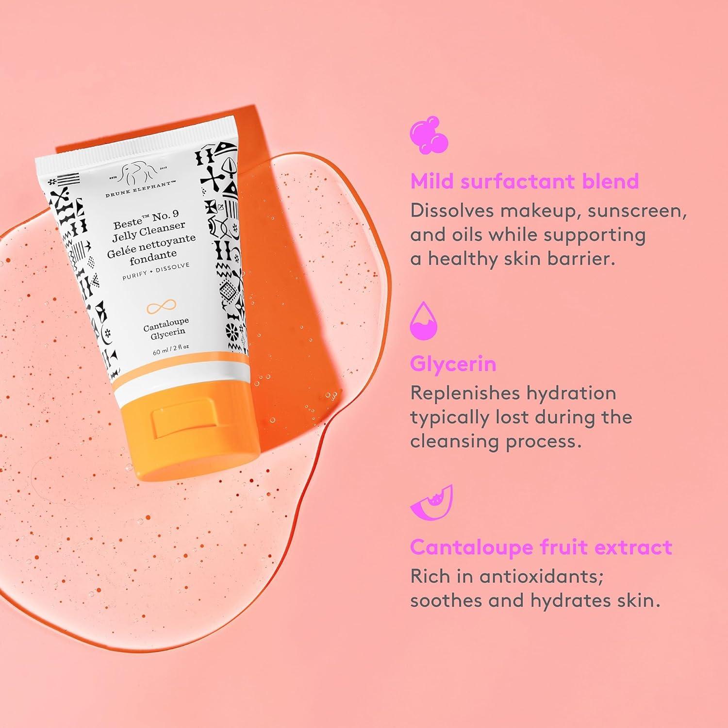 Gel Limpiador Facial Drunk Elephant Beste No. 9 - 60 ml