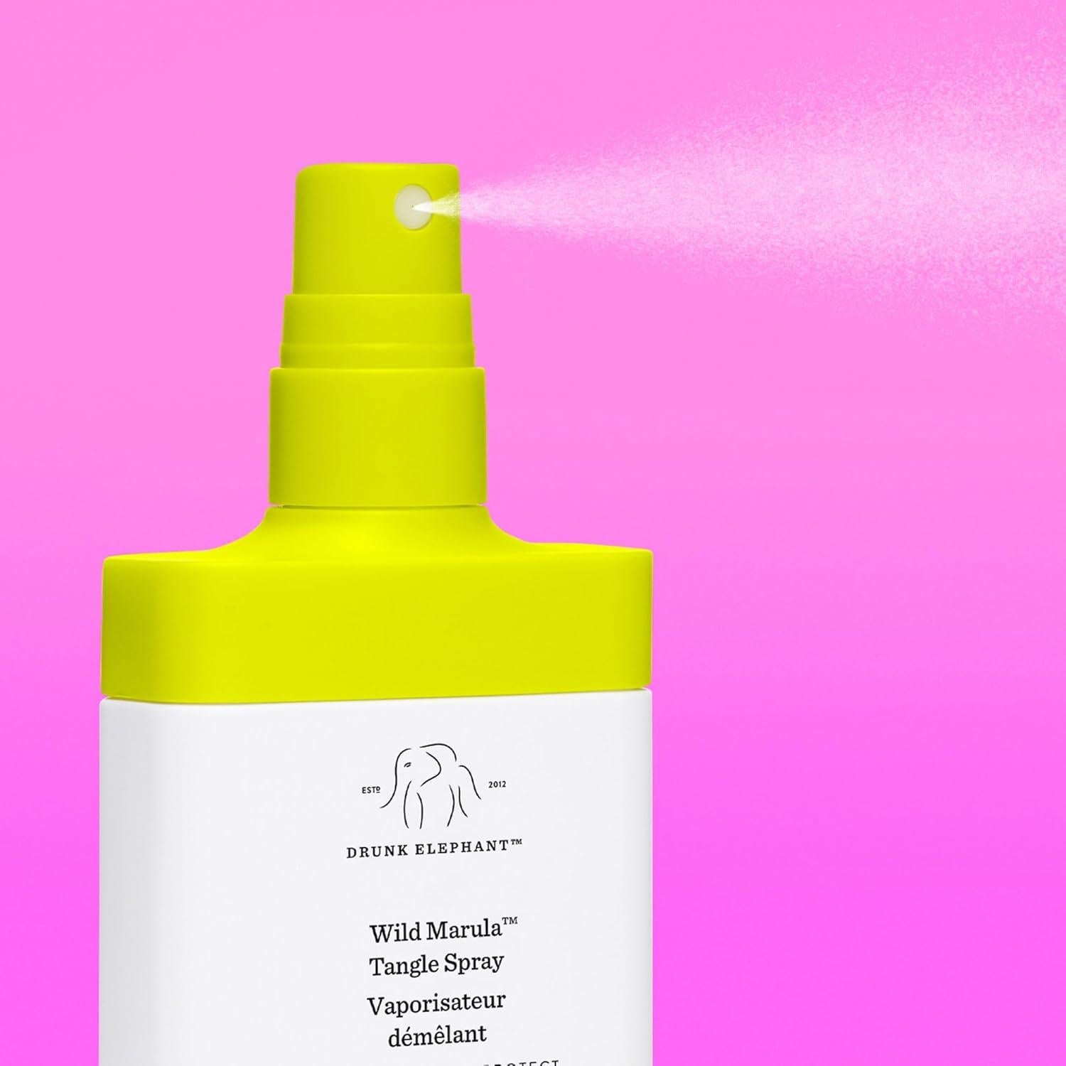 Spray Desenredante Drunk Elephant Marula 120 ml - Protector Térmico