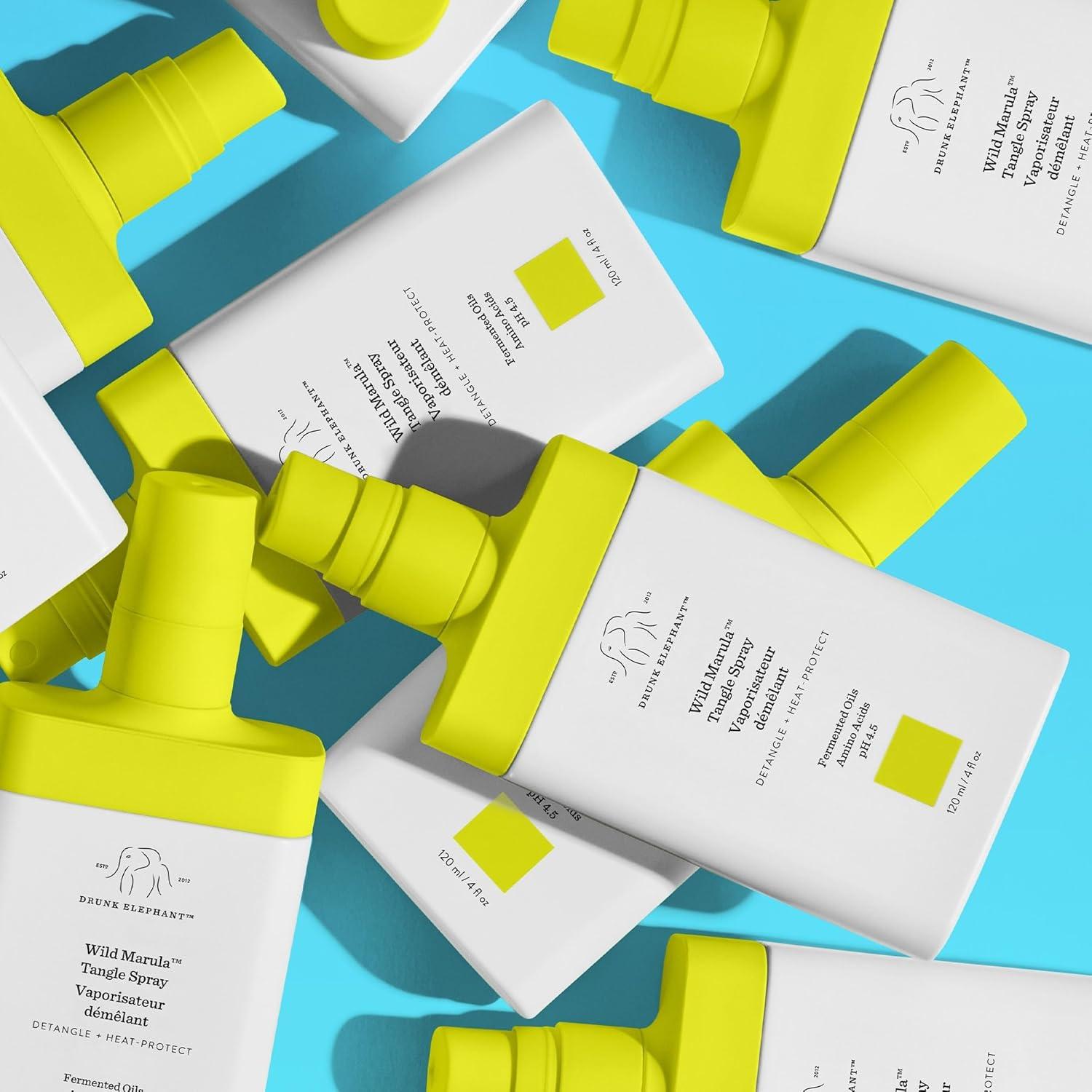 Spray Desenredante Drunk Elephant Marula 120 ml - Protector Térmico