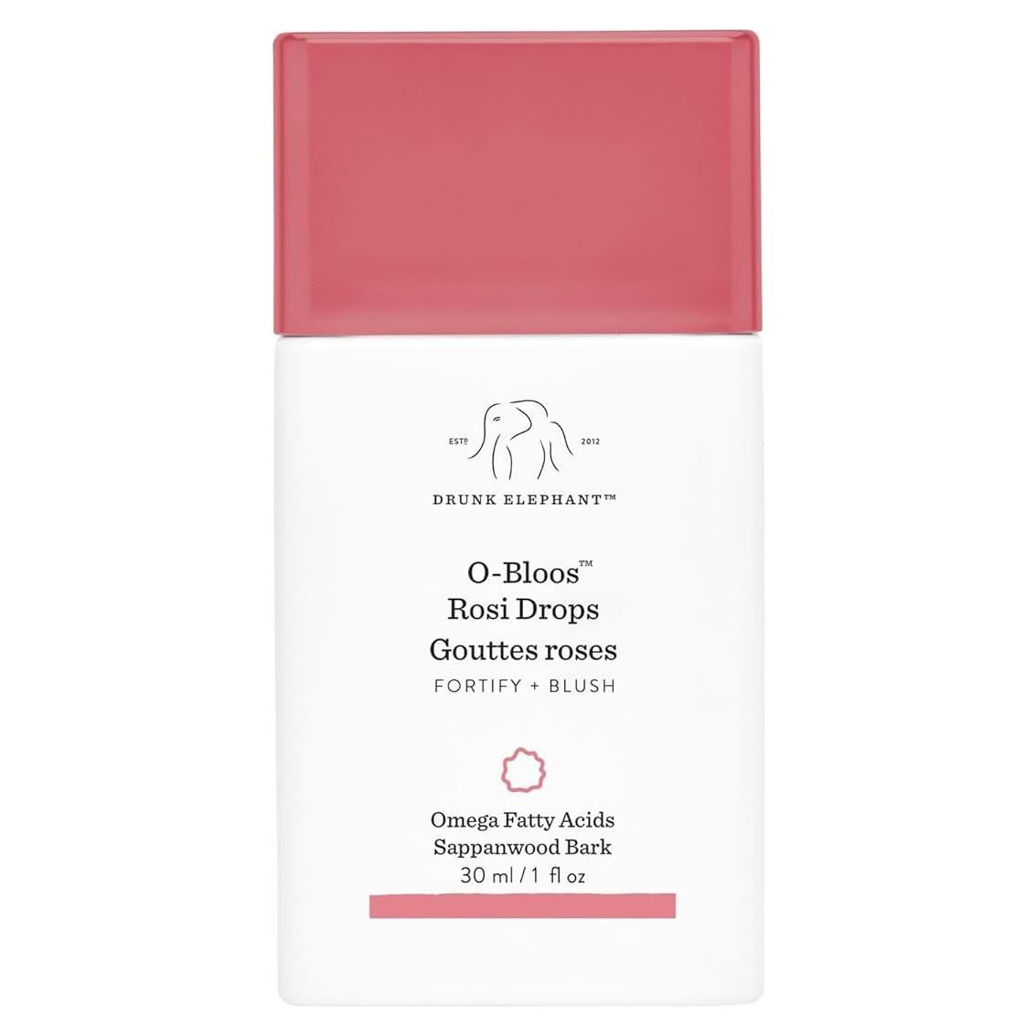 Suero Color Durazno-Rosado Drunk Elephant O-Bloos 30 ml