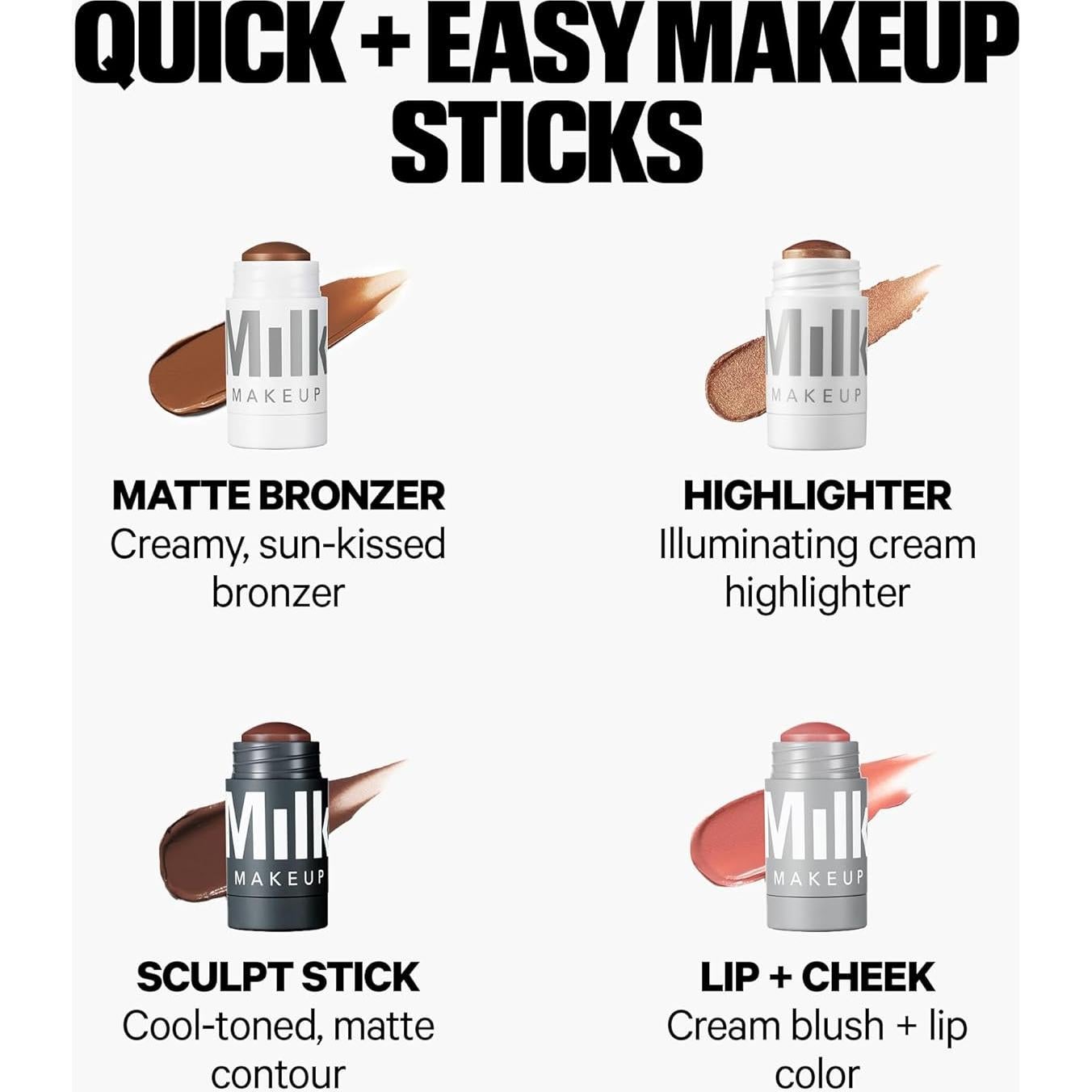 Contorno en Crema Milk Makeup Sculpt Stick Tono Frío 19.84g