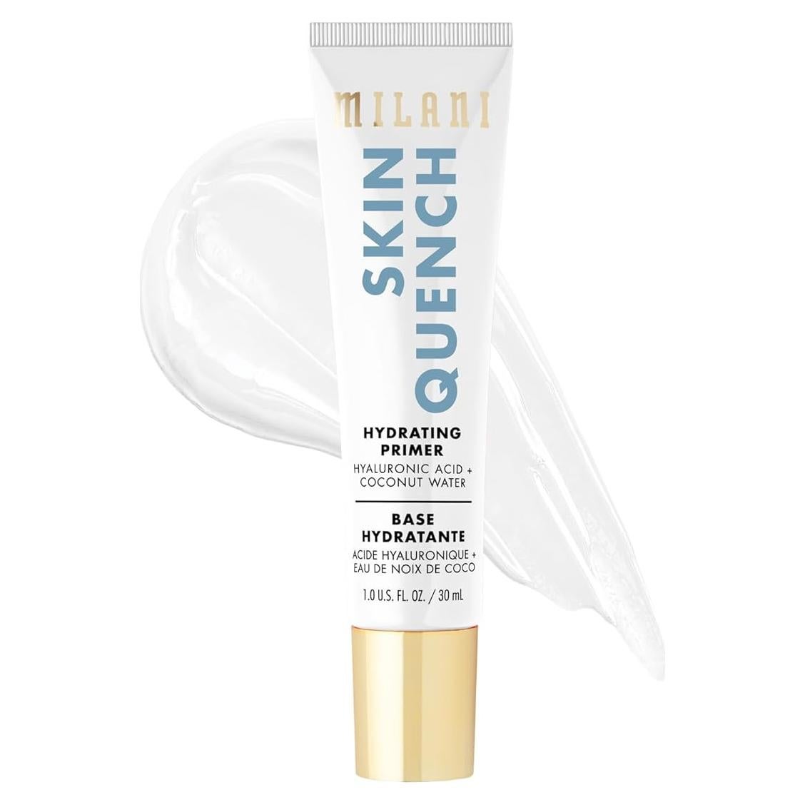 Primer Hidratante Milani 29.57 ml - Difuminador con Ácido Hialurónico