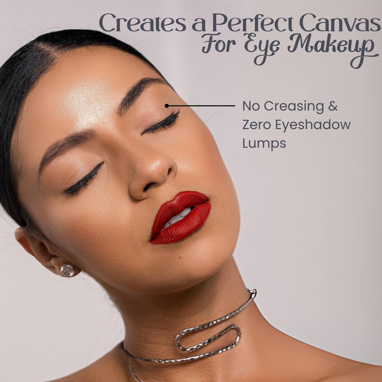 Prebase Hidratante para Ojos M2U NYC - Larga Duración, Resistente al Agua