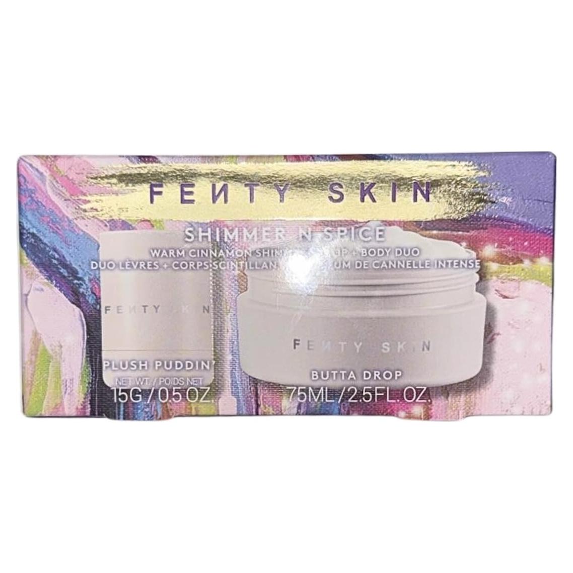 Dúo de Labios y Cuerpo Fenty Skin Canela Cálida 181g