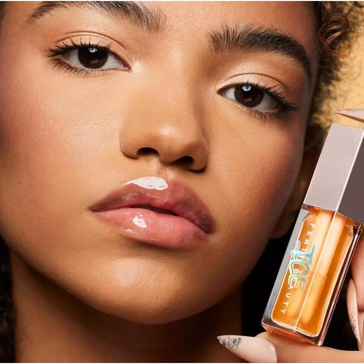 Luminizador Labial Fenty Beauty Rihanna Gloss Bomb Ice Melon Chillz 9 mL