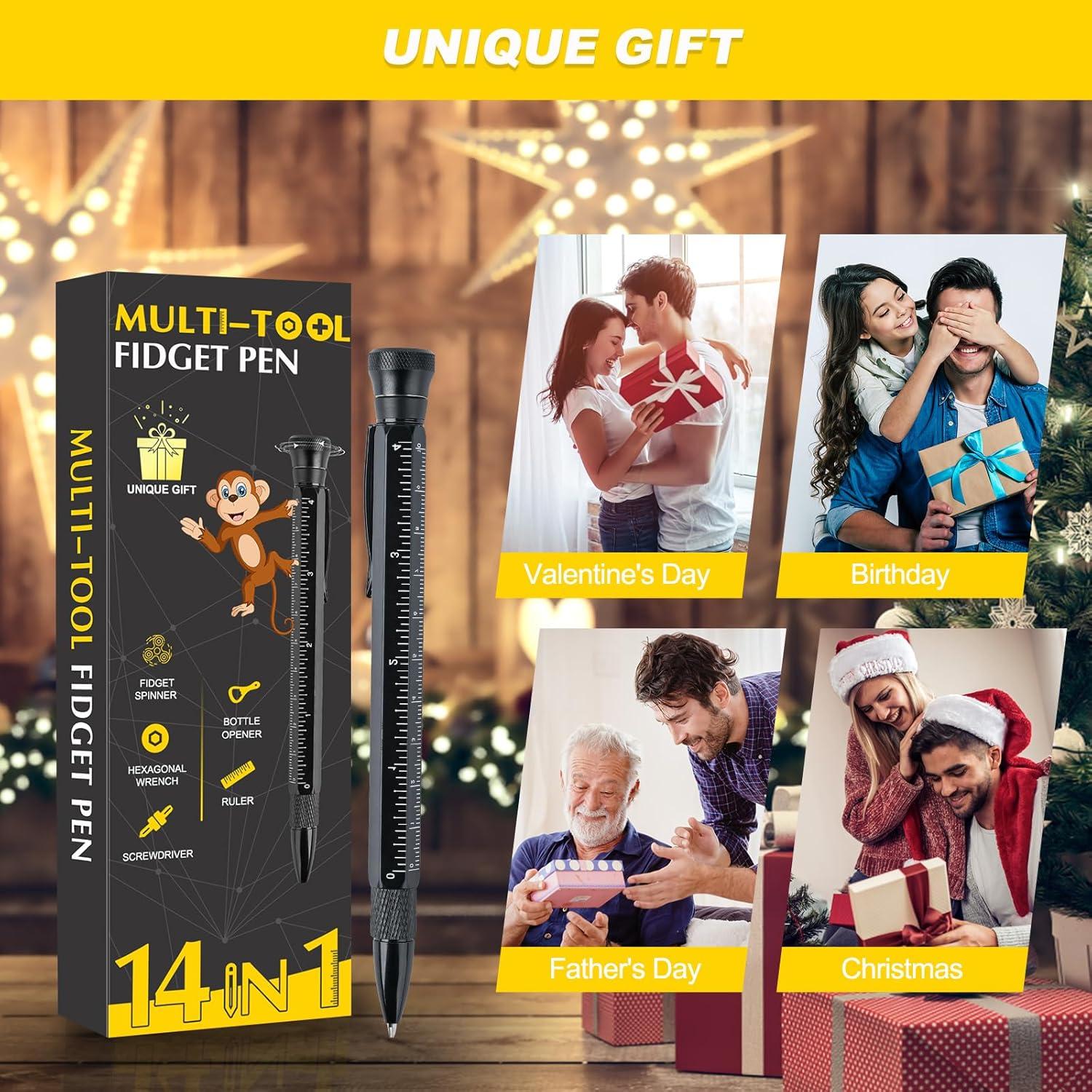 Bolígrafo Multiherramienta XAMAWA 14 en 1 Antiestrés