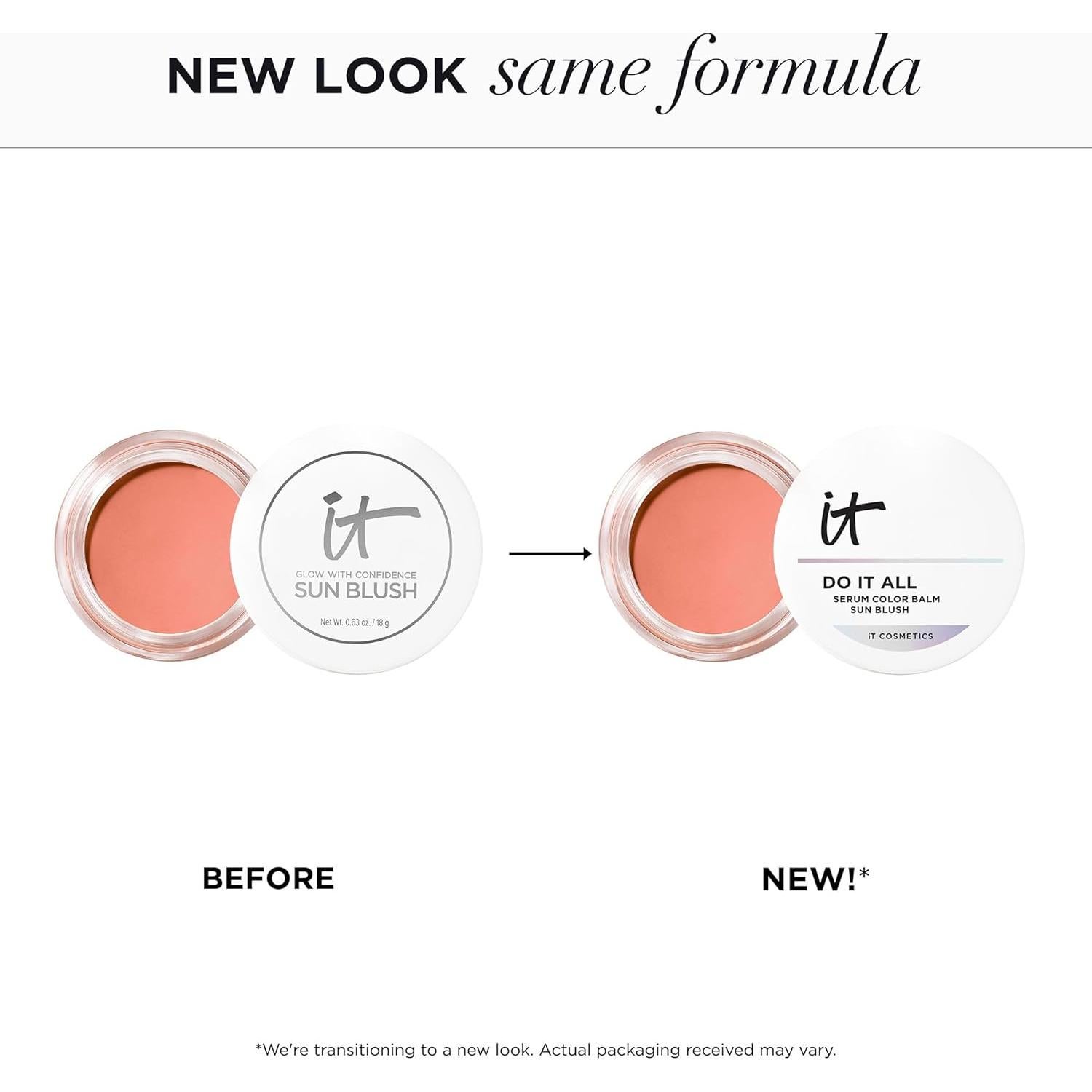 Bálsamo de Color IT Cosmetics CC+ Brillo Nude 17.8 g