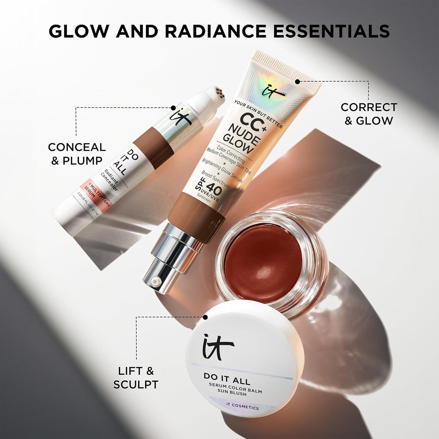 Bálsamo de Color IT Cosmetics CC+ Brillo Nude 17.8 g