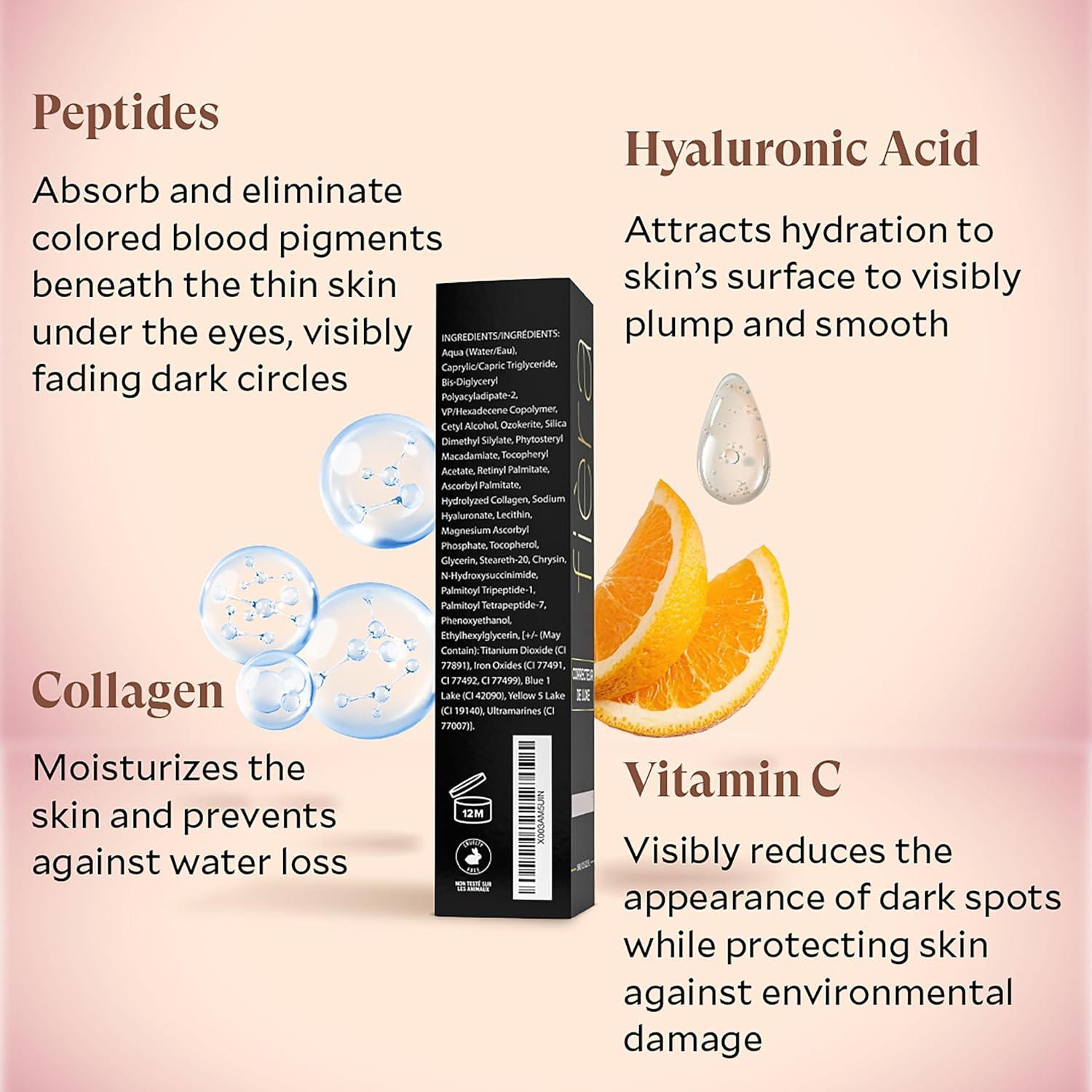 Corrector y Base de Maquillaje Fièra 15 ML Antienvejecimiento