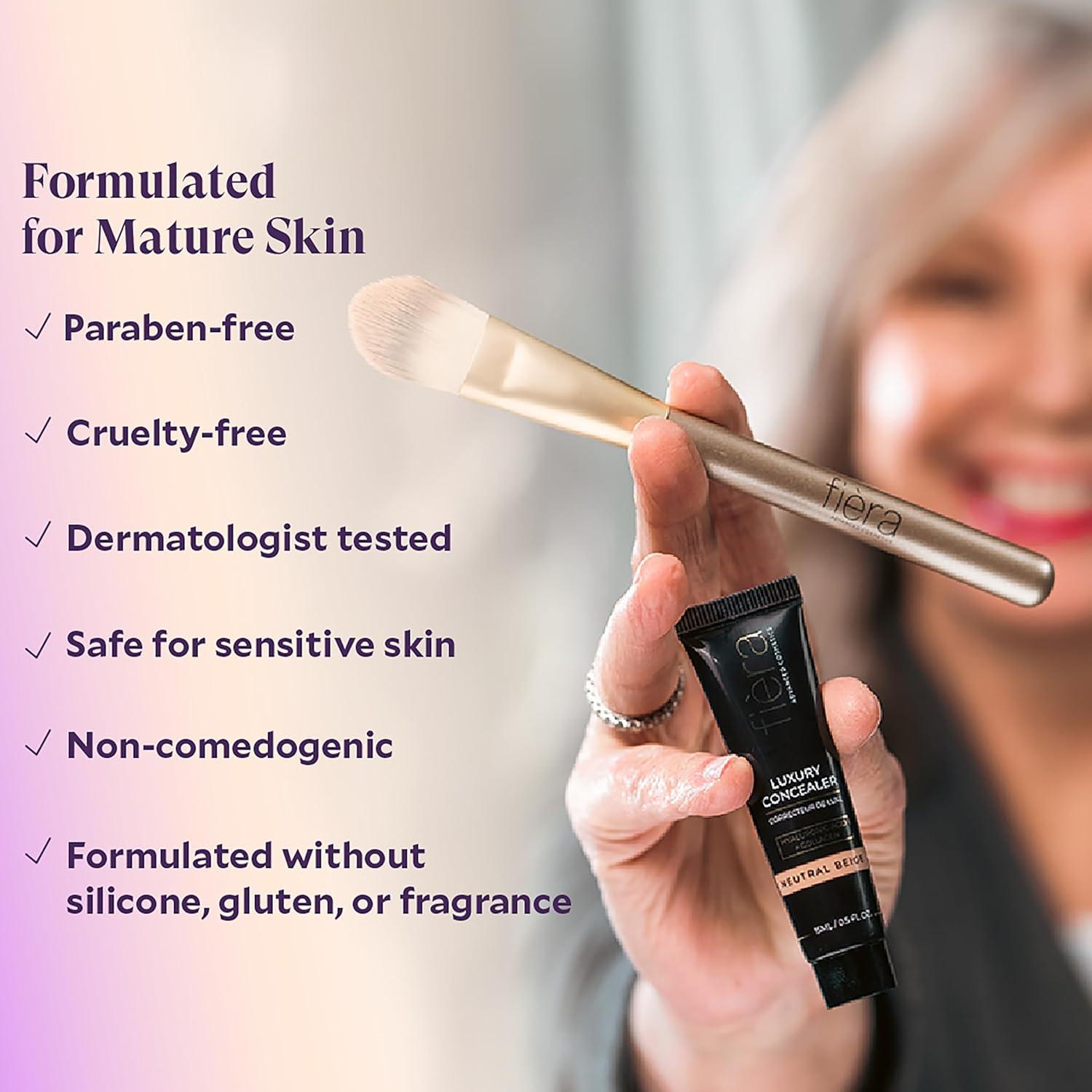 Corrector y Base de Maquillaje Fièra 15 ML Antienvejecimiento